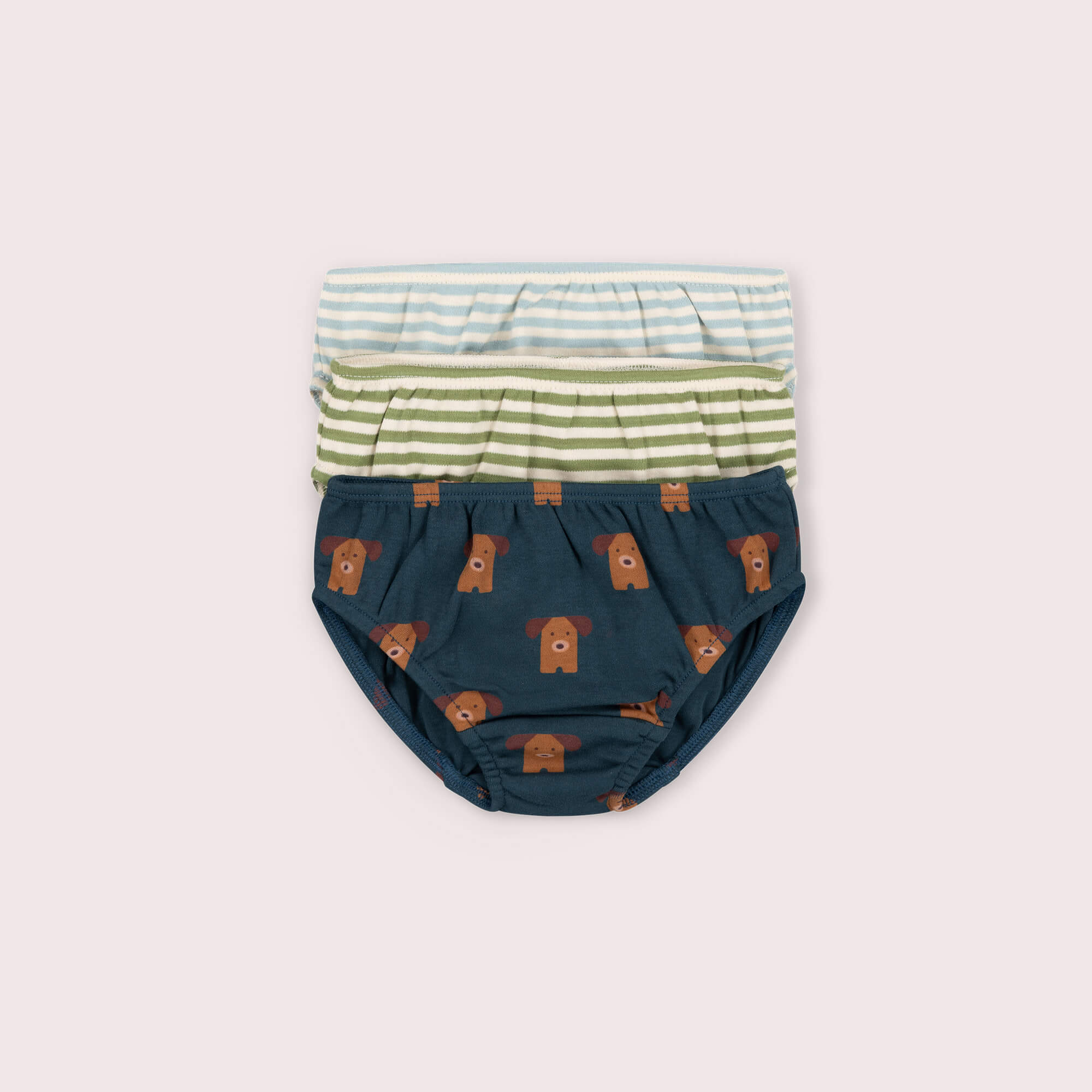 Paws Organic Underwear Set 3 Pack Multi / 7-8y