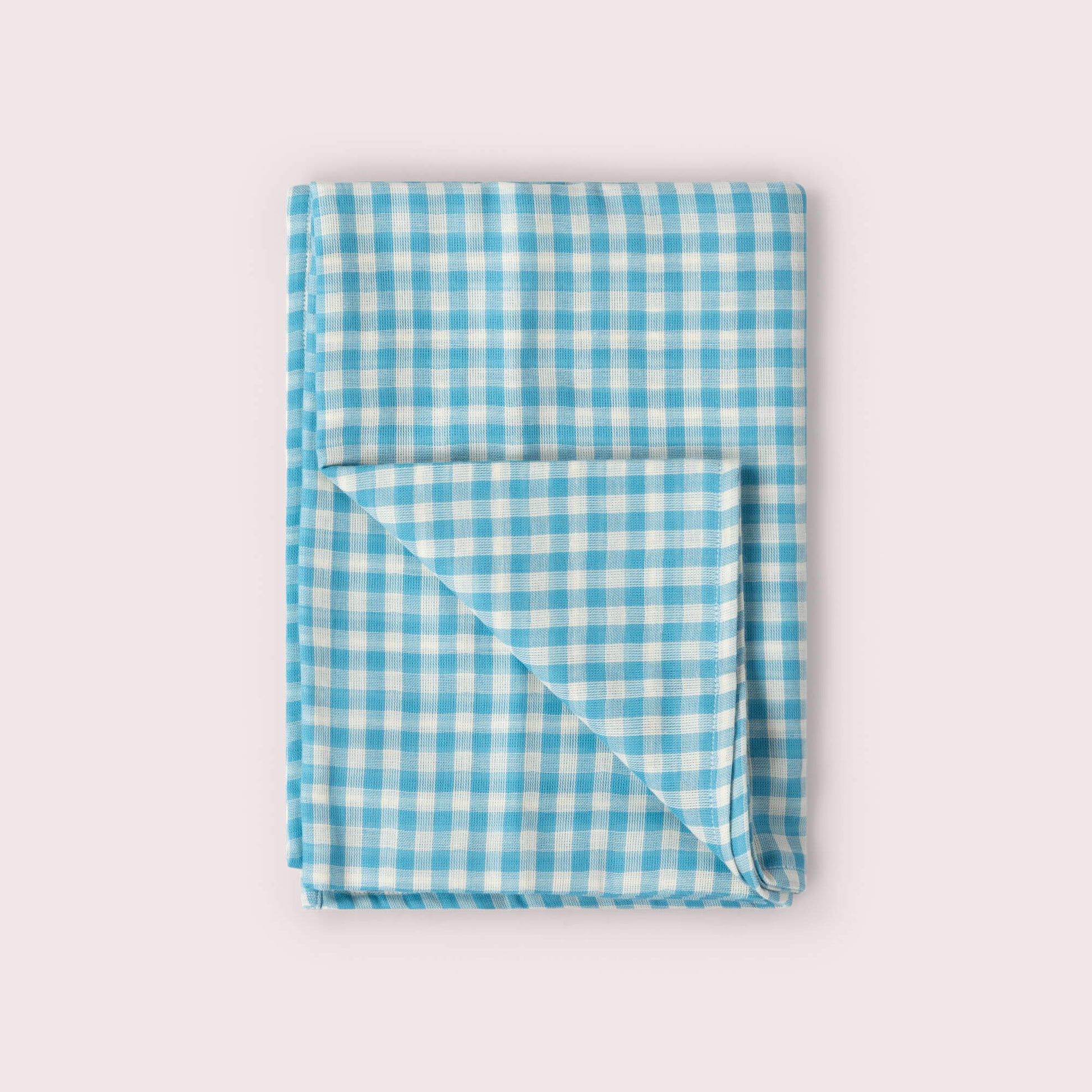 Bluebirds Muslin Cloth 2 Pack Blue / one size