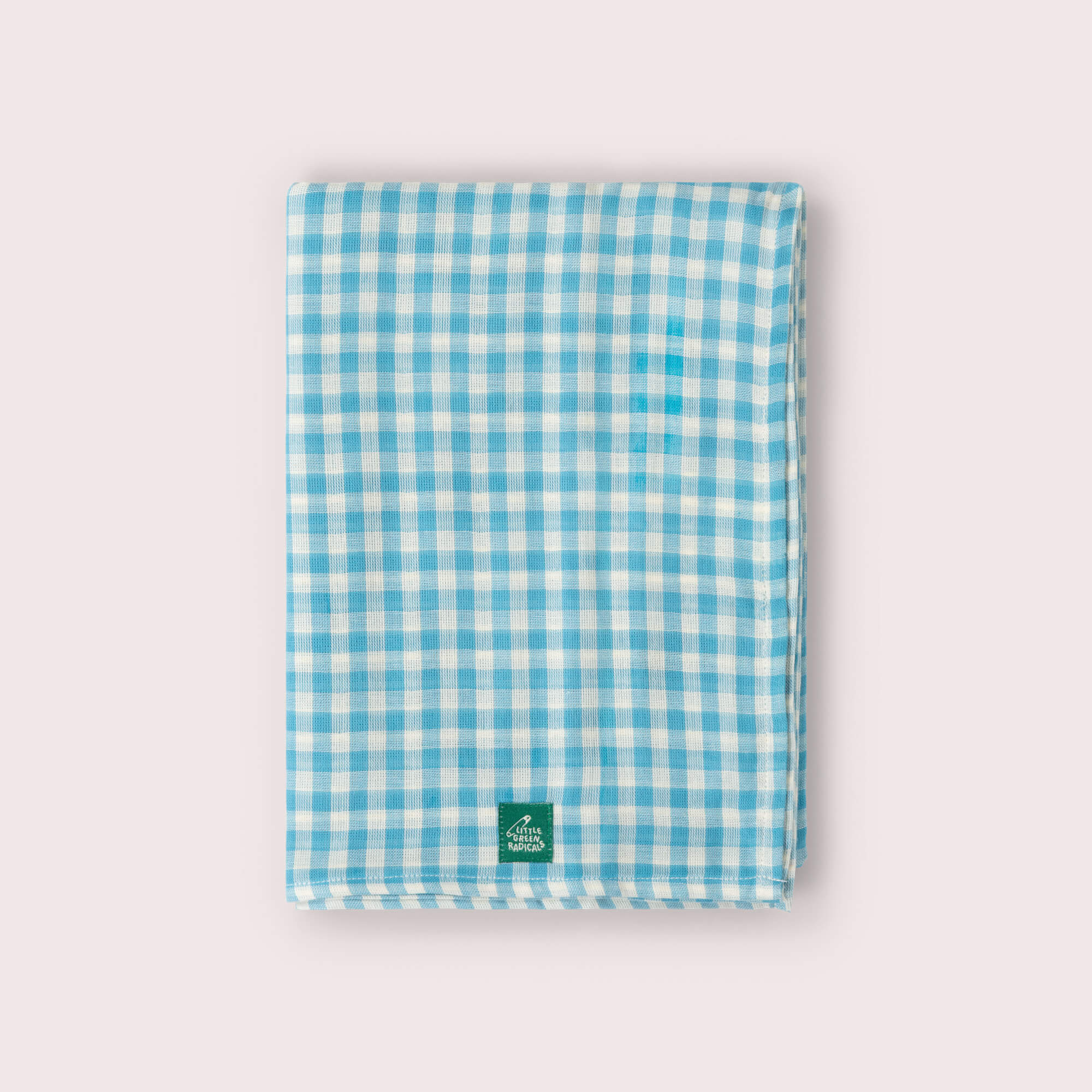 Blue Clouds Muslin Cloth 2 Pack Blue / One Size