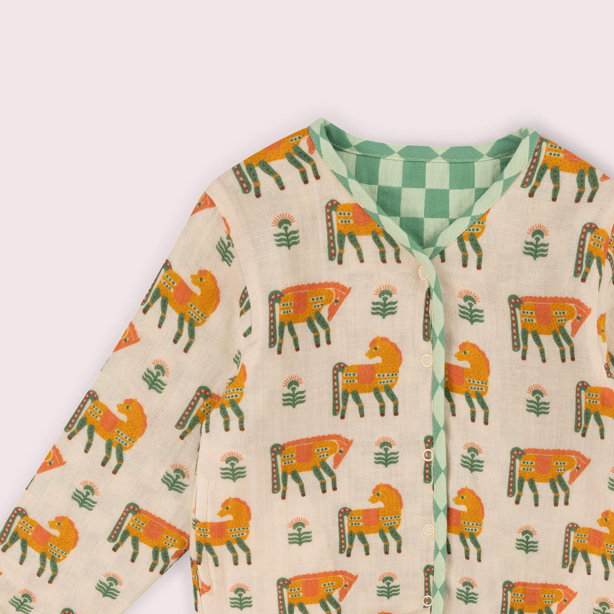 Wild Ponies Reversible Spring Jacket Multi / 6-7y