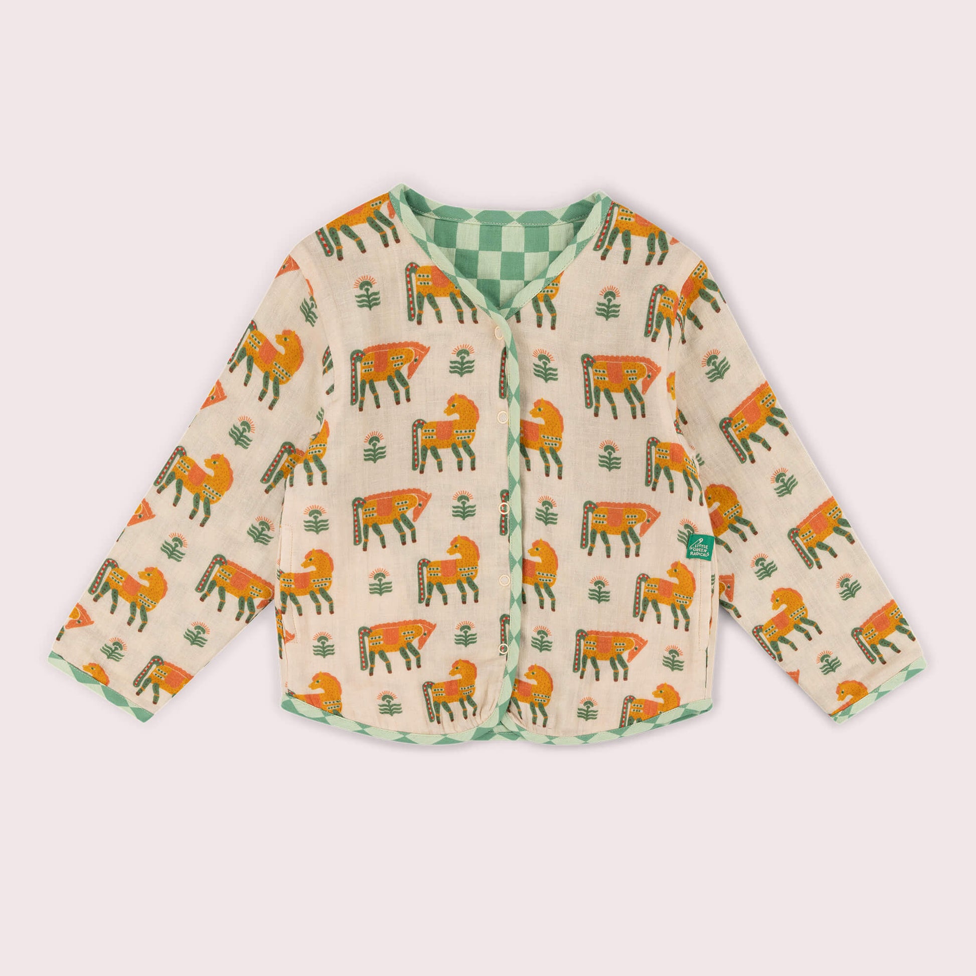 Wild Ponies Reversible Spring Jacket Multi / 6-7y