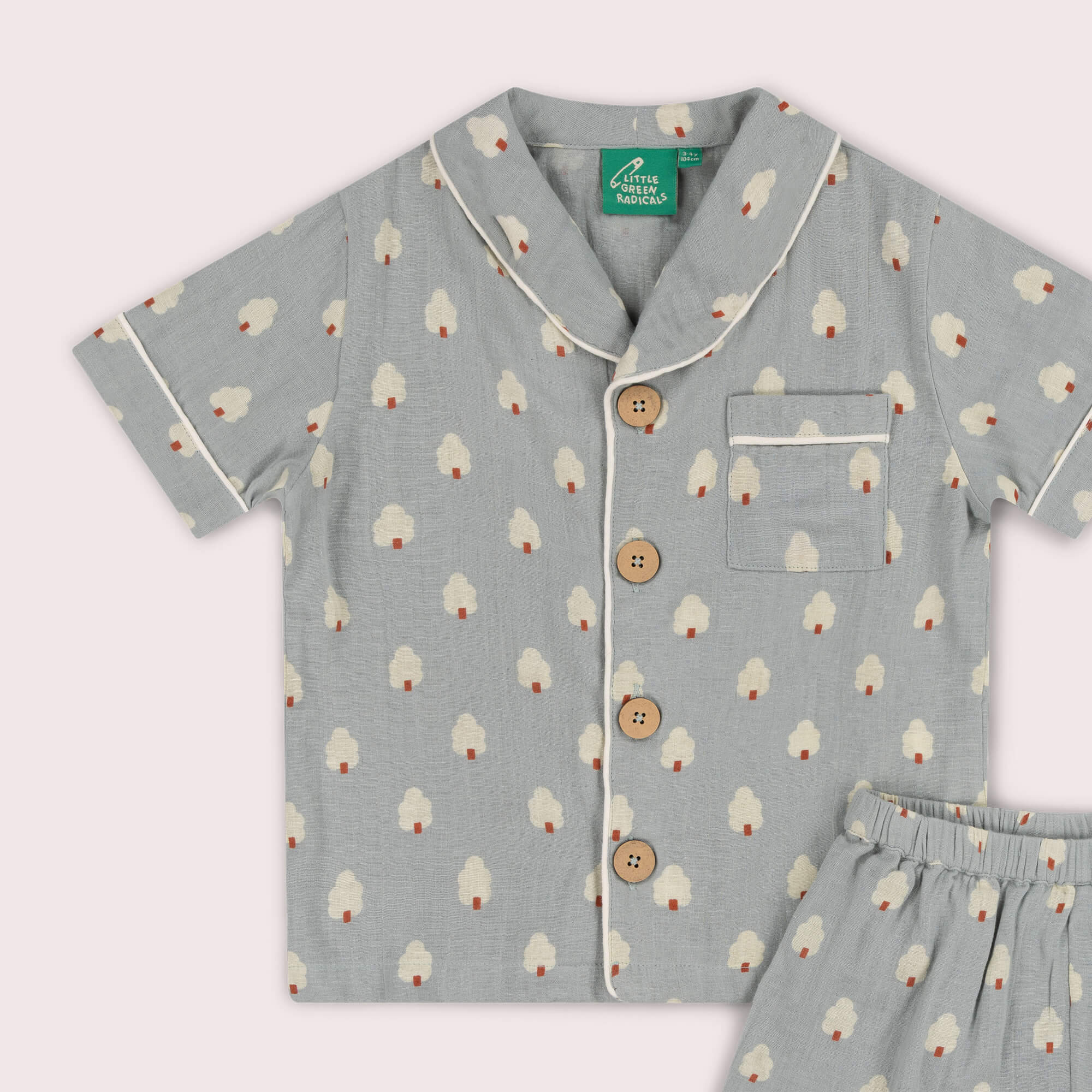 Silver Forest Pyjama Shorts Set NOT AVAILABLE USA/CAN/AUS Blue / 8-9y