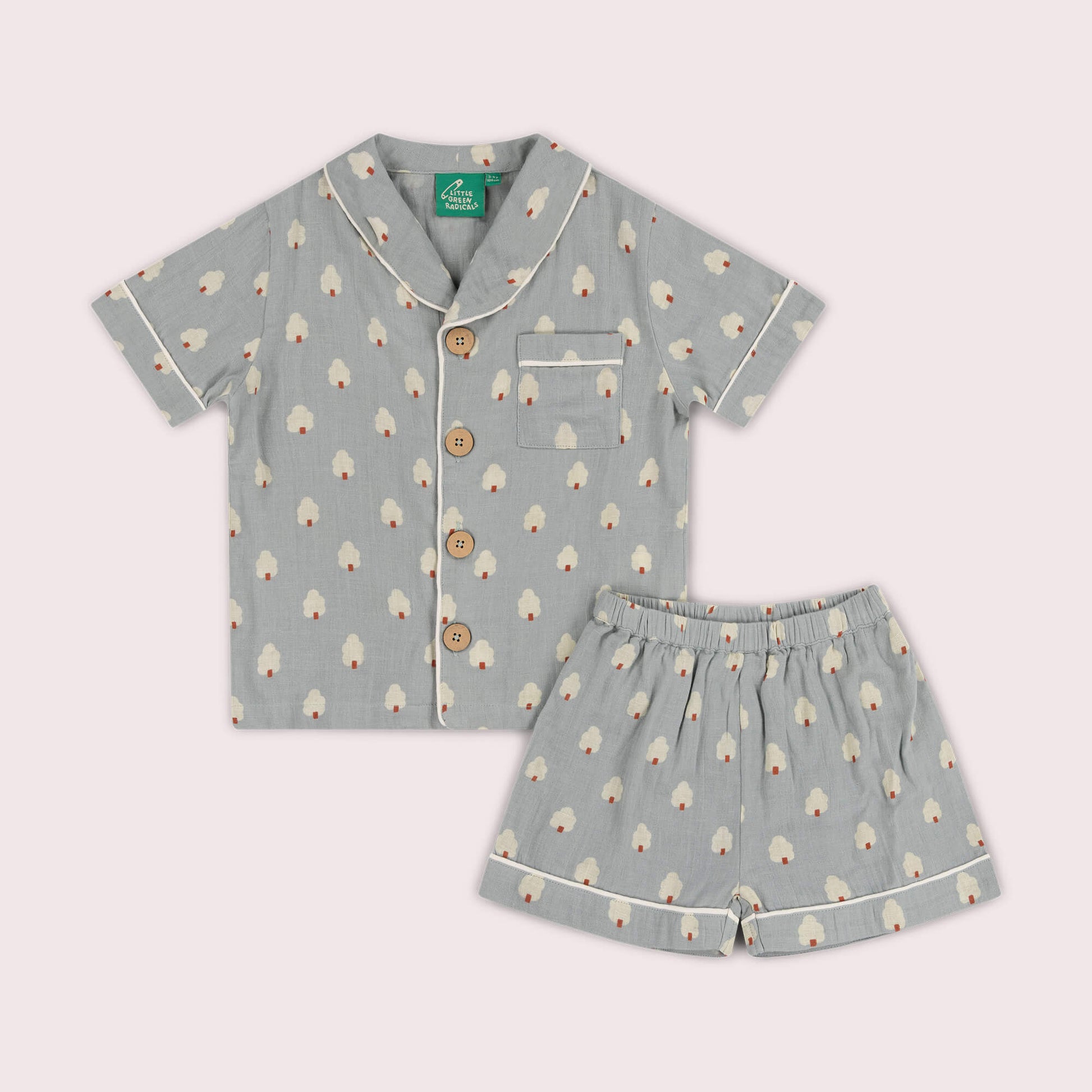 Silver Forest Pyjama Shorts Set NOT AVAILABLE USA/CAN/AUS Blue / 8-9y