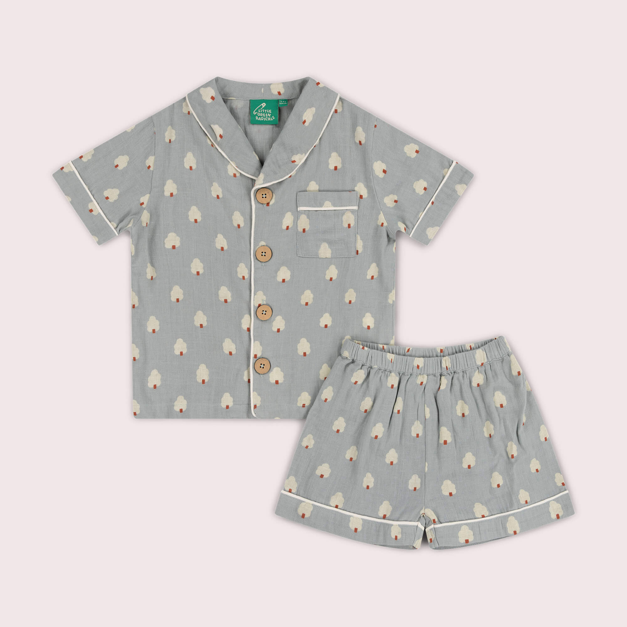 Silver Forest Pyjama Shorts Set NOT AVAILABLE USA/CAN/AUS Blue / 8-9y