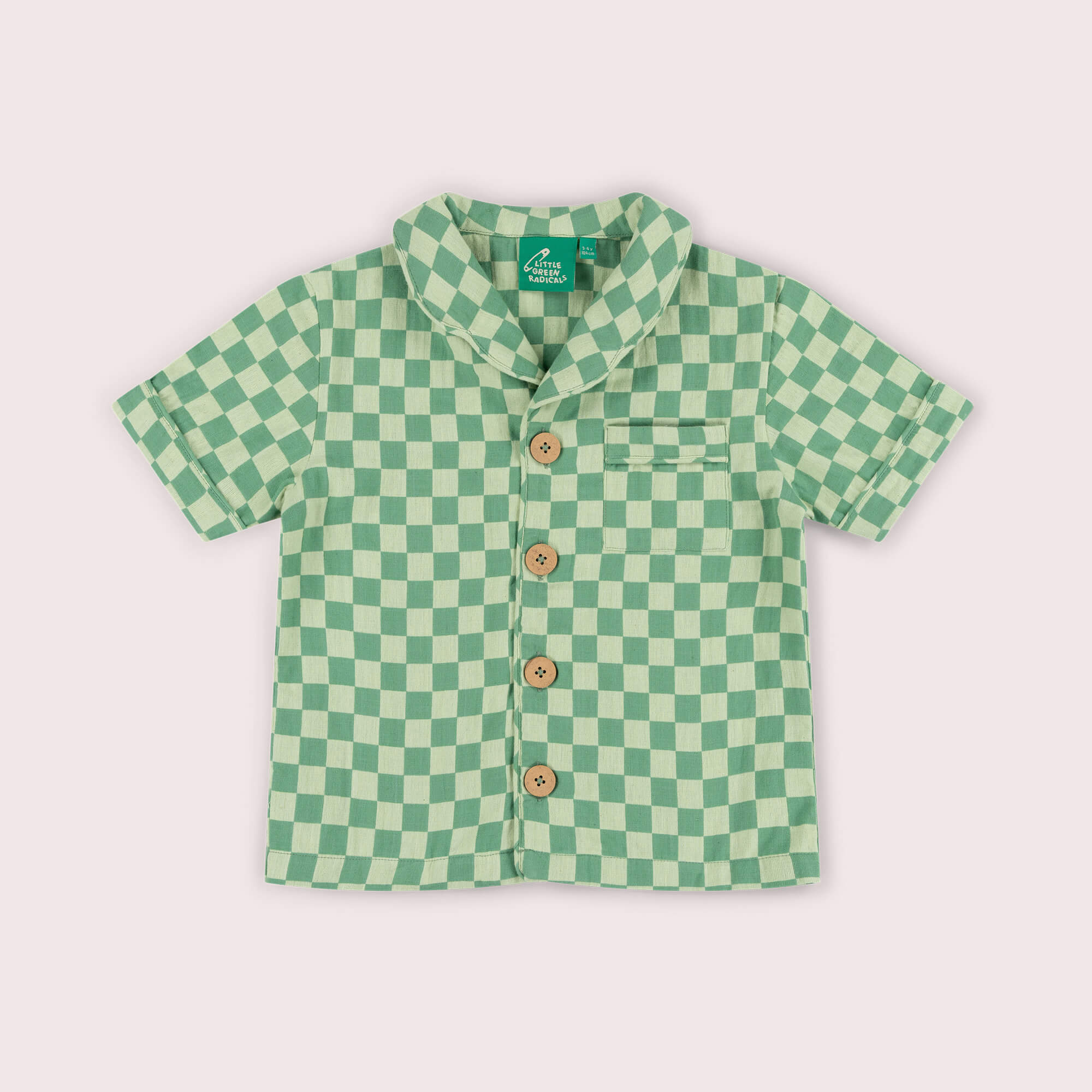 Green Check Pyjama Shorts Set NOT AVAILABLE USA/CAN/AUS Green / 8-9y