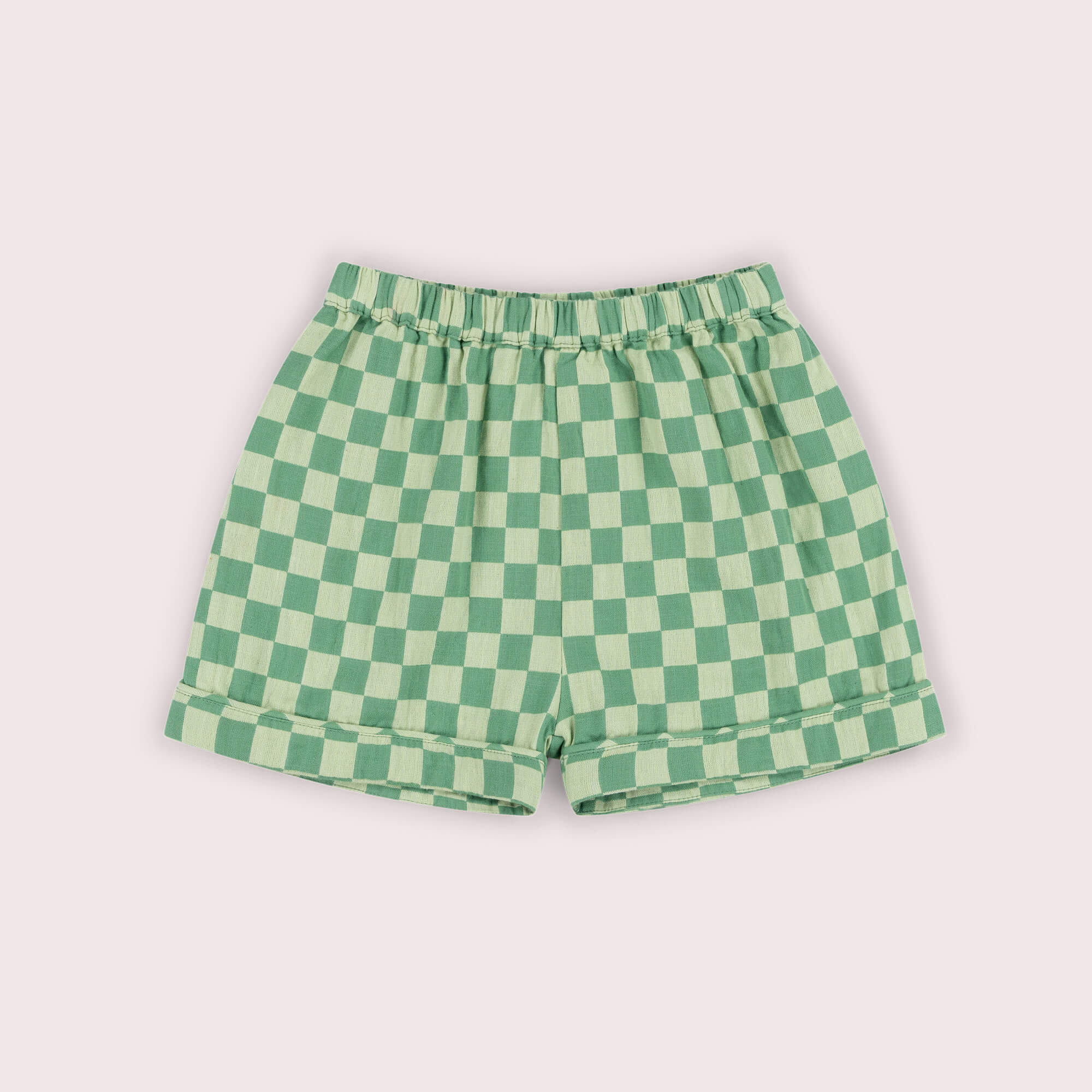 Green Check Pyjama Shorts Set NOT AVAILABLE USA/CAN/AUS Green / 8-9y