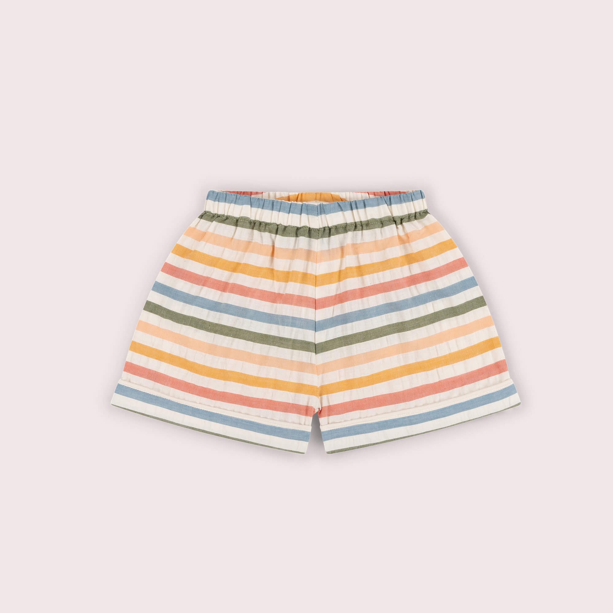 Rainbow Days Striped Pyjama Shorts Set NOT AVAILABLE USA/CAN/AUS Multi / 8-9y