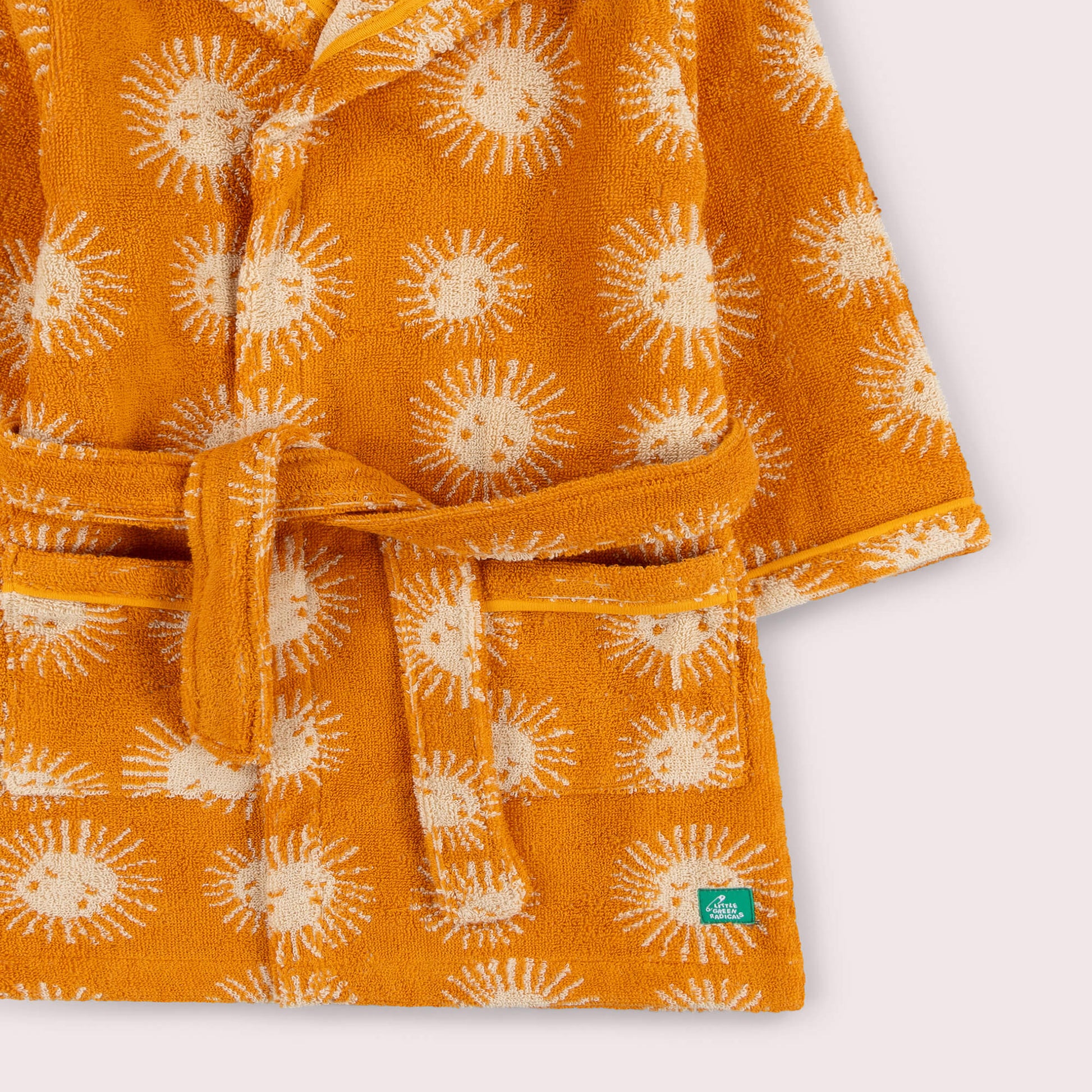 Sunshine Towelling Robe Gold / 5-8y