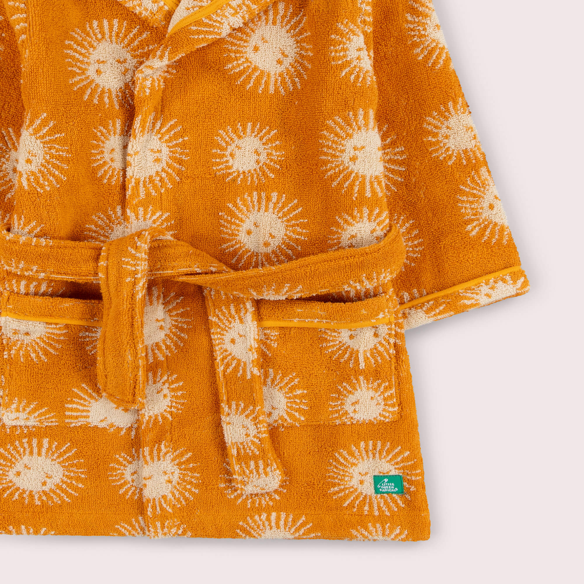 Sunshine Towelling Robe Gold / 5-8y