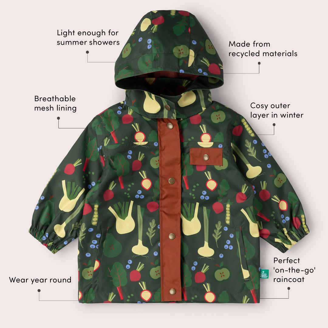 Feast Recycled Waterproof Raincoat