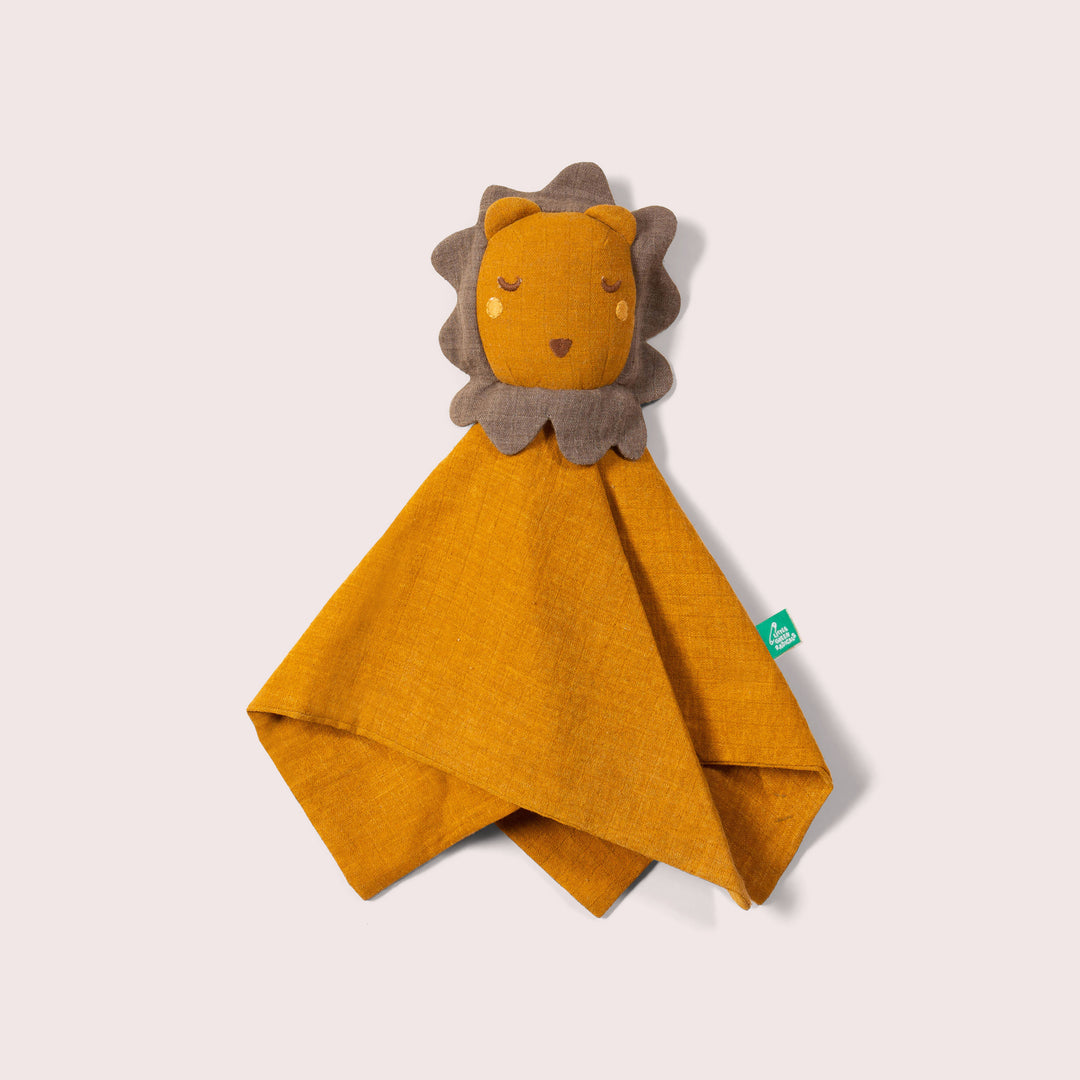 Golden Lion Organic Baby Comforter Toy