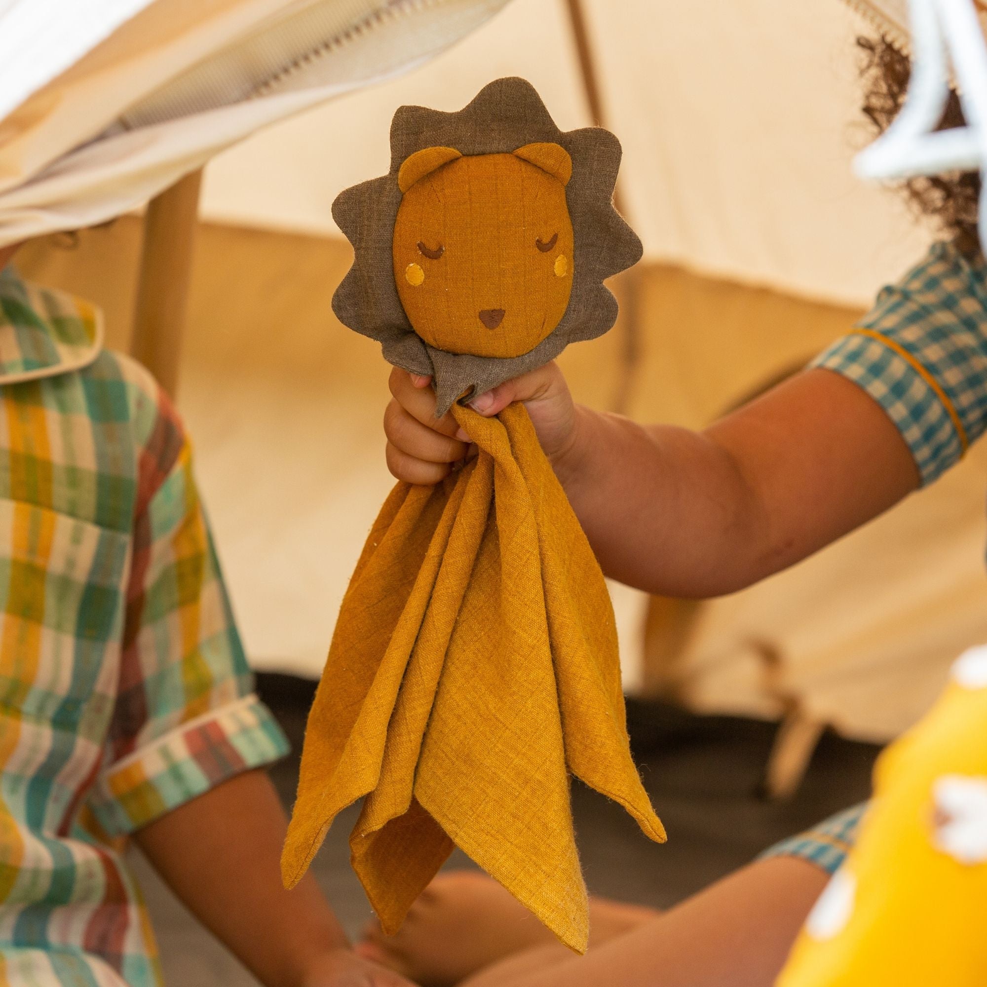 Golden Lion Organic Baby Comforter