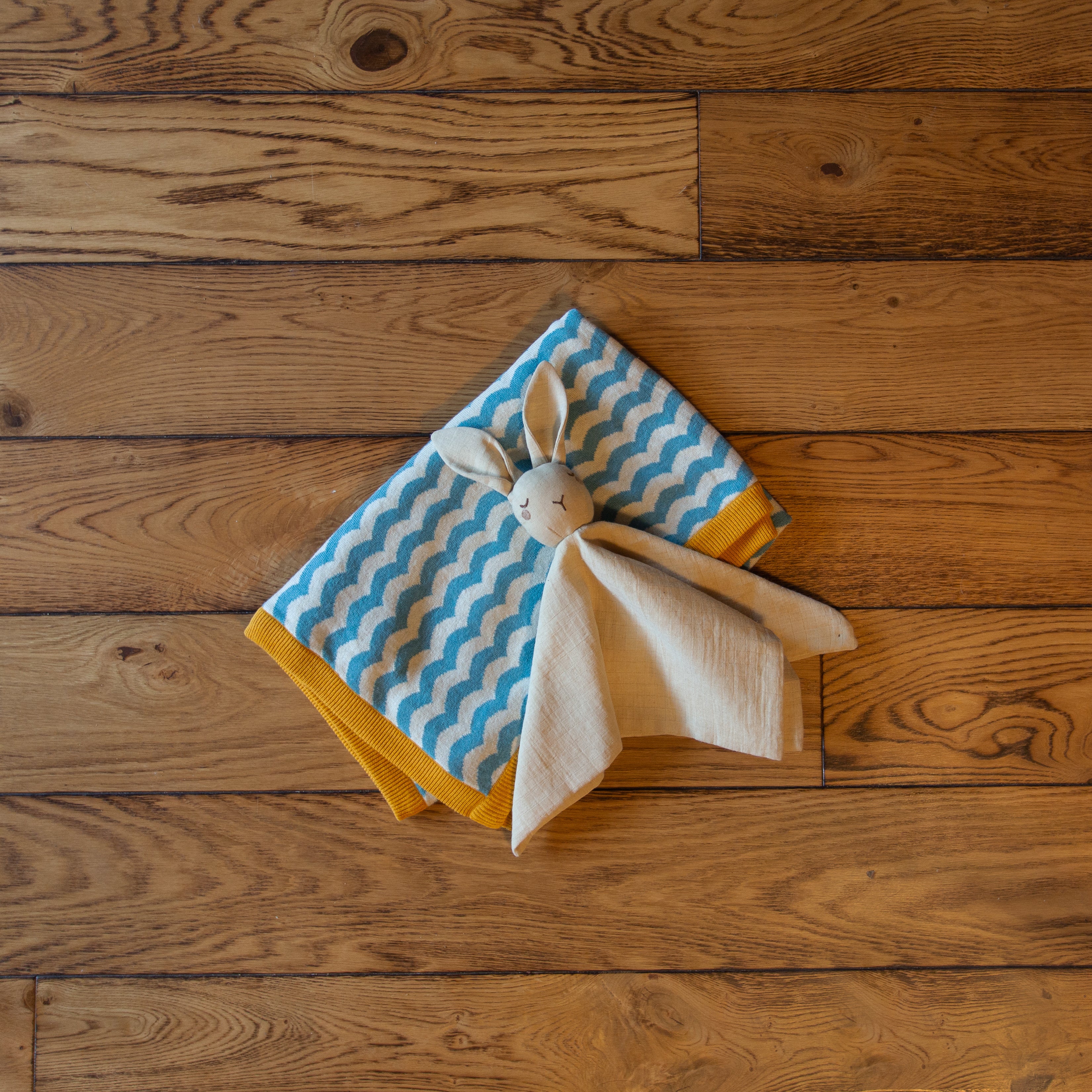 Rabbit Organic Baby Comforter