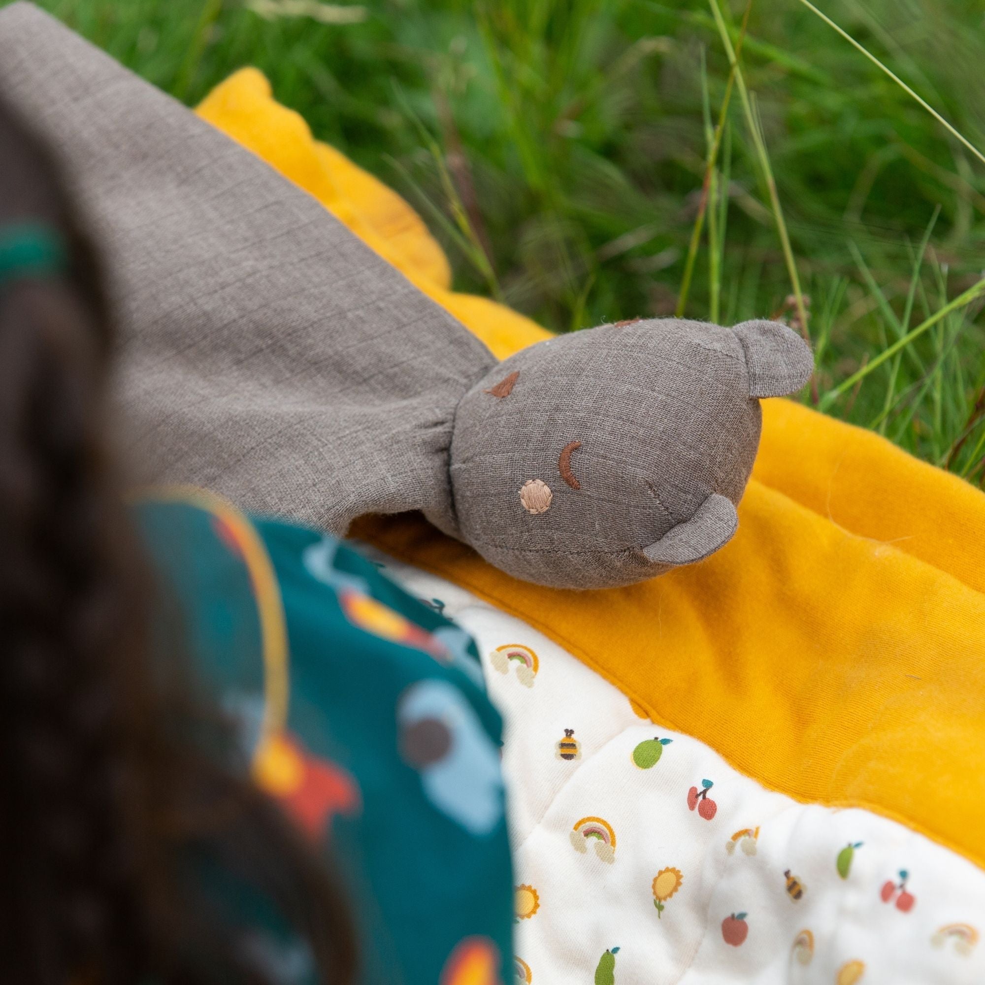 Bear Organic Baby Comforter