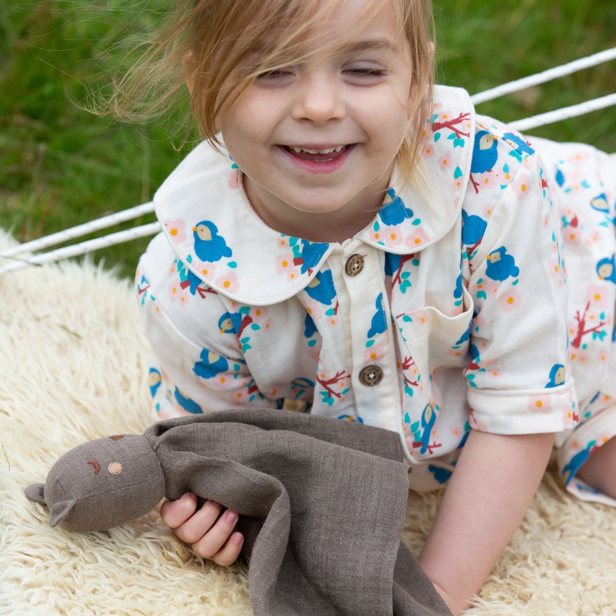 Bear Organic Baby Comforter