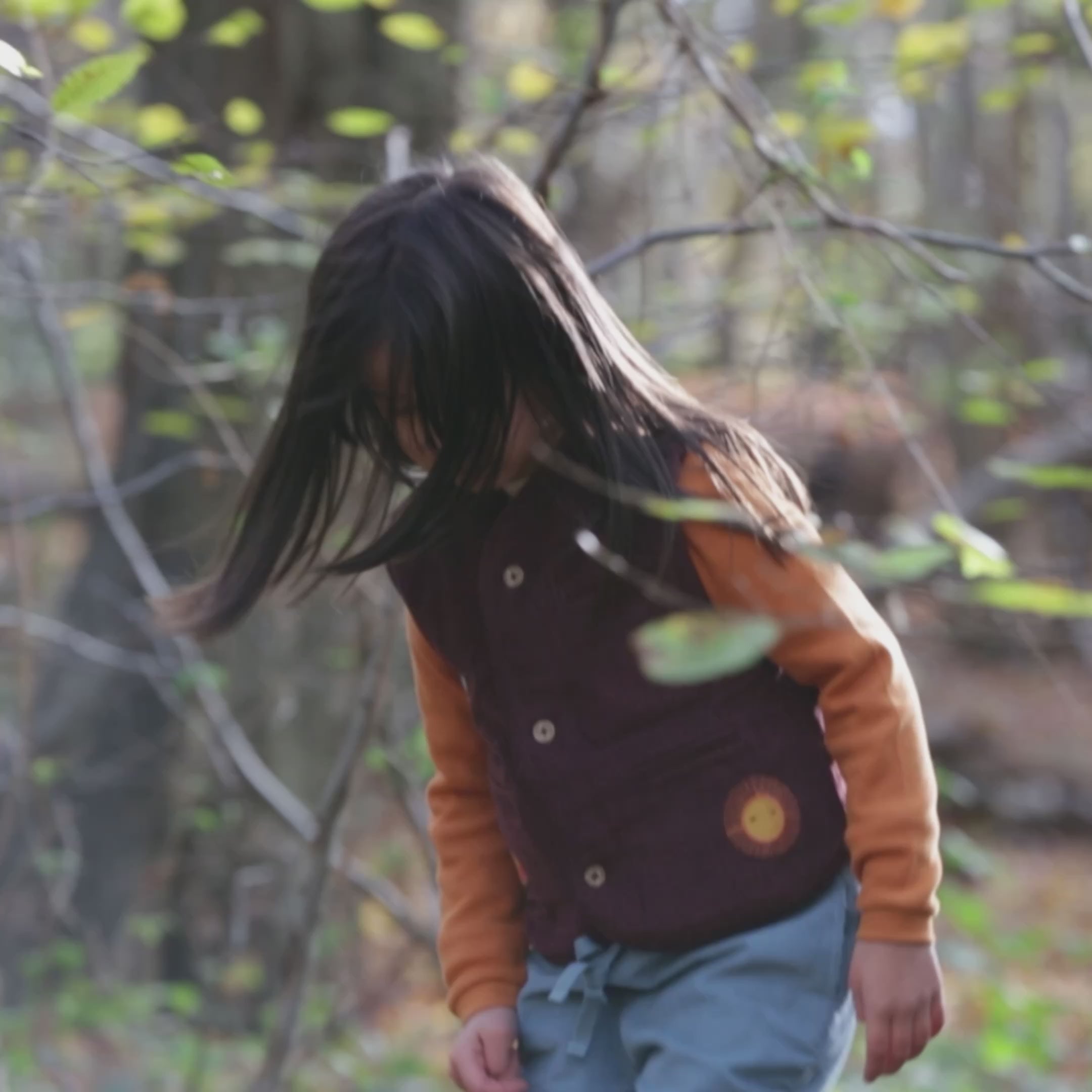 Load video: Chocolate Sherpa Lined Reversible Gilet