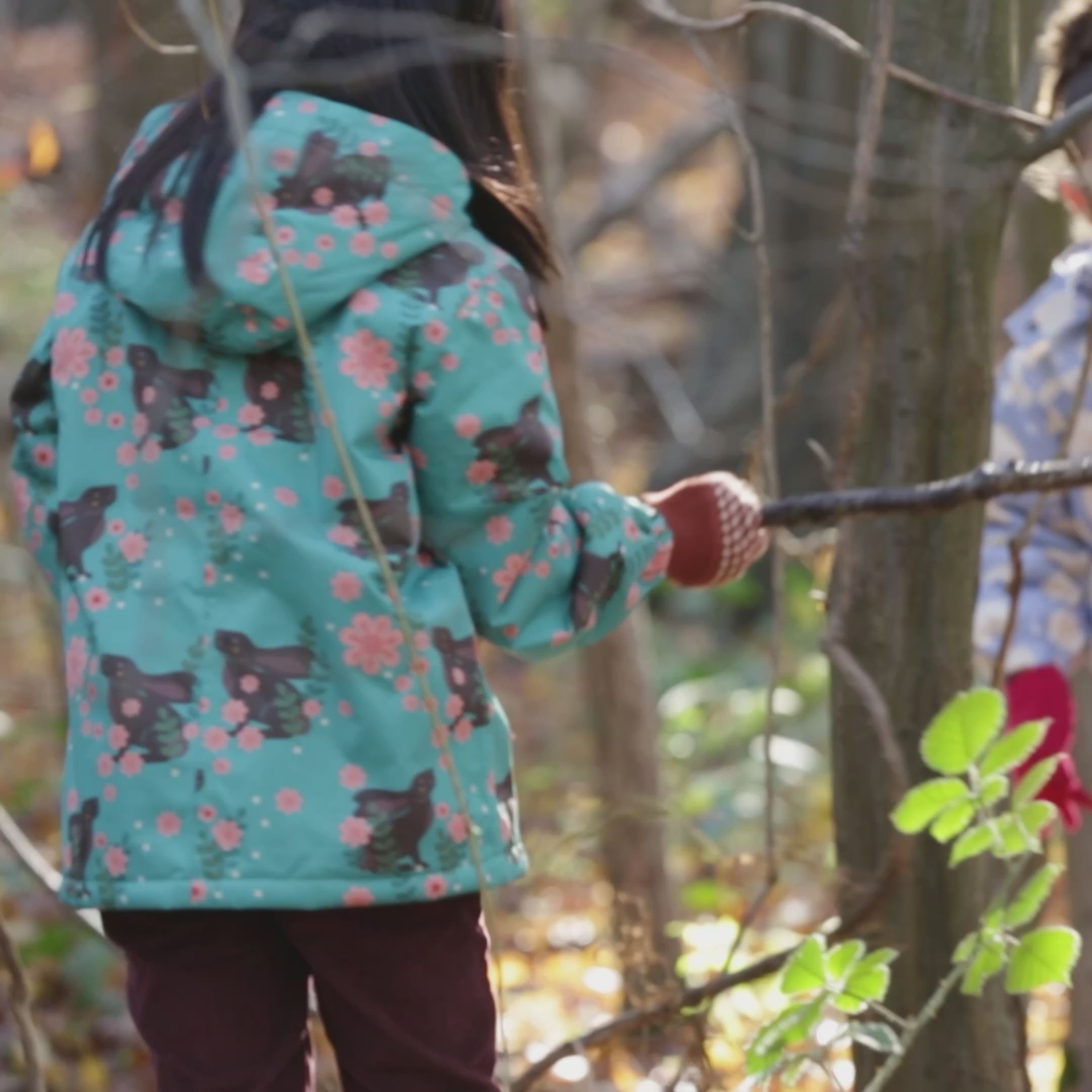 Load video: Winter Rabbits Recycled Waterproof Adventure Winter Coat