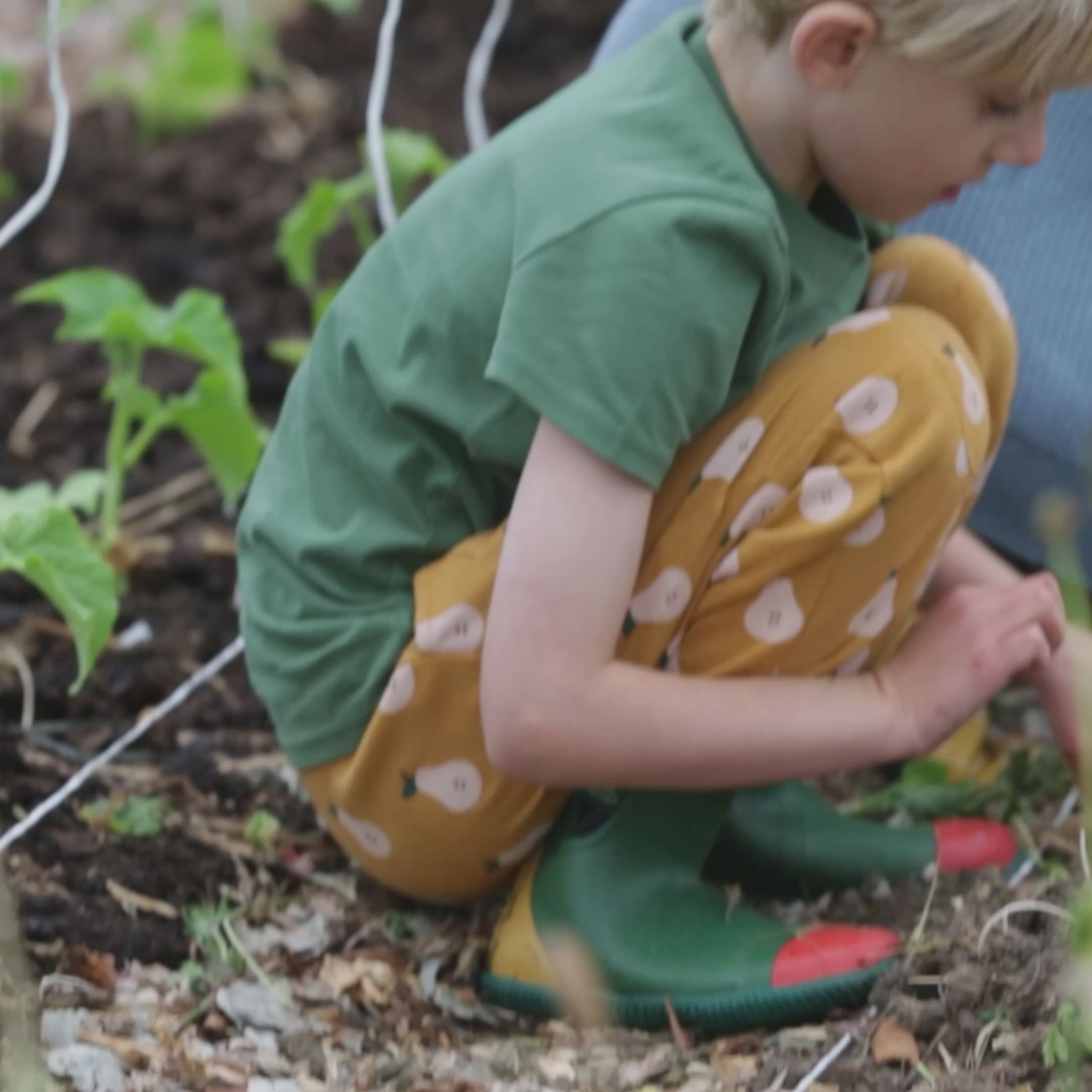 Load video: Summer Pears Organic Comfy Joggers