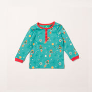 Night Sky Button T-Shirt