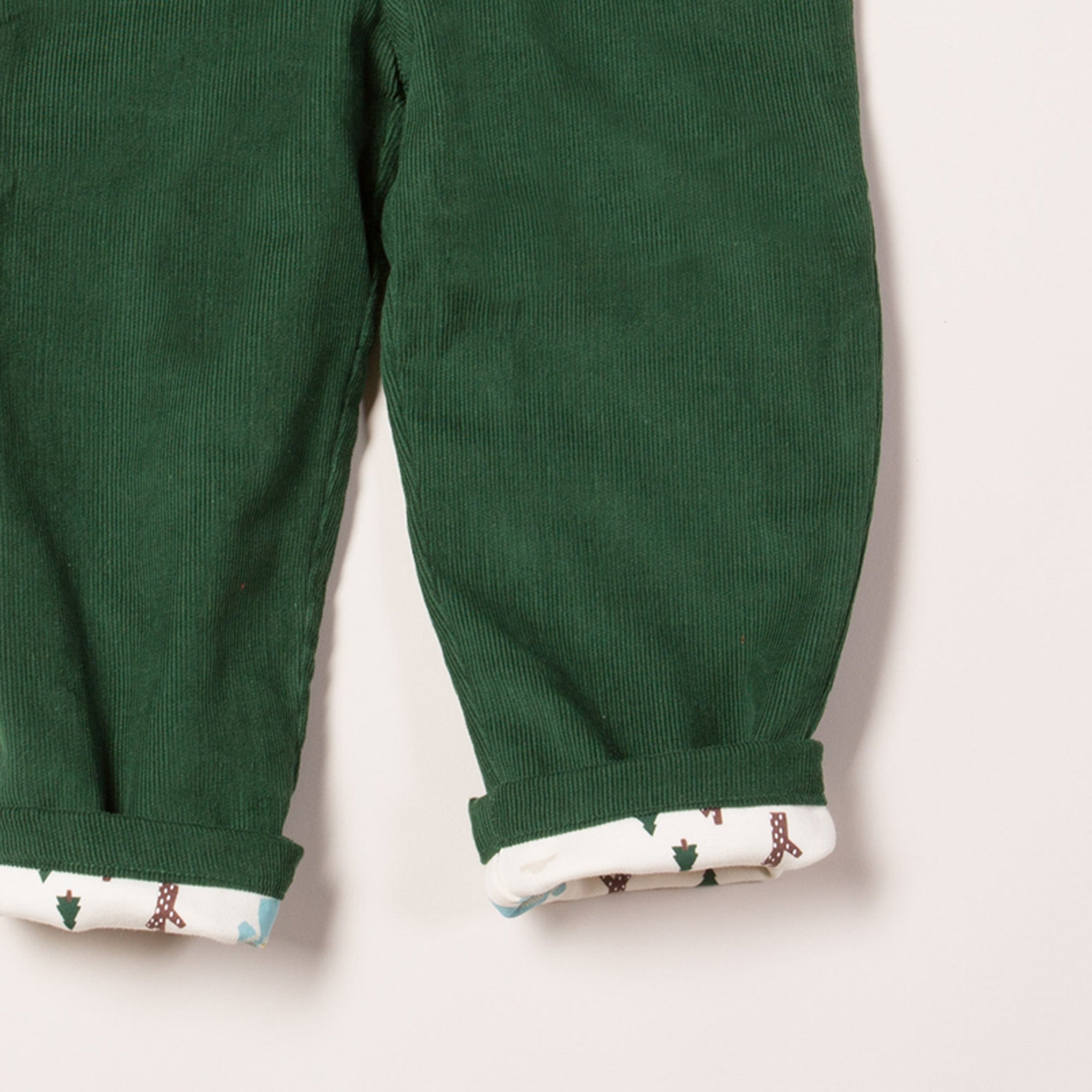 Vintage Green Woodland Adventure Jeans