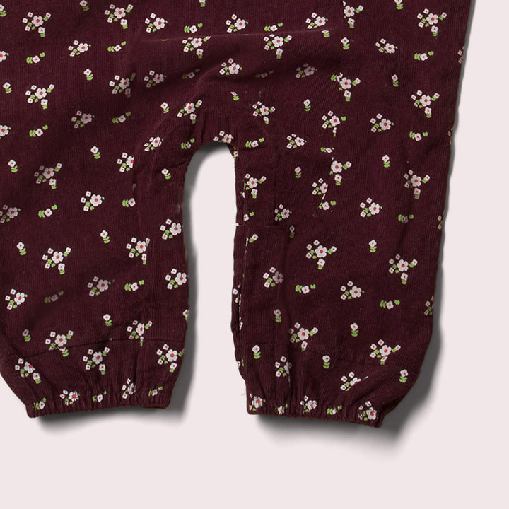 Plum Flowers Playdays Dungarees