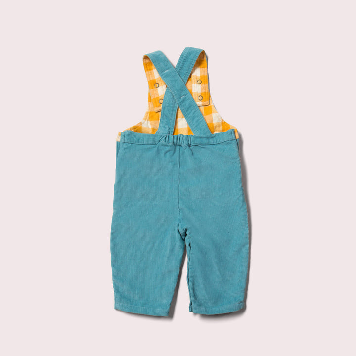 Embroidered Fox Classic Dungarees