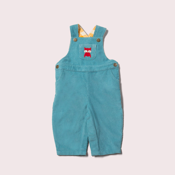 Embroidered Fox Classic Dungarees