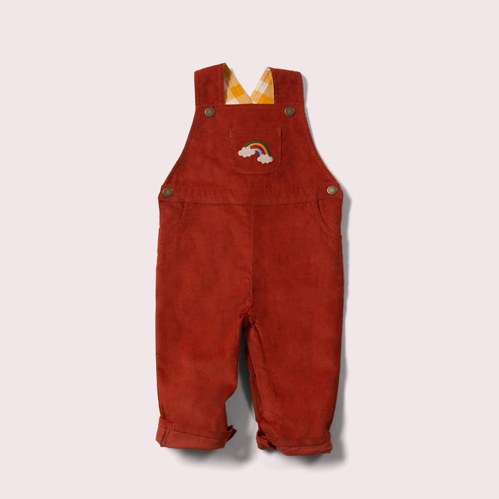 Burnt Ochre Rainbow Classic Dungarees