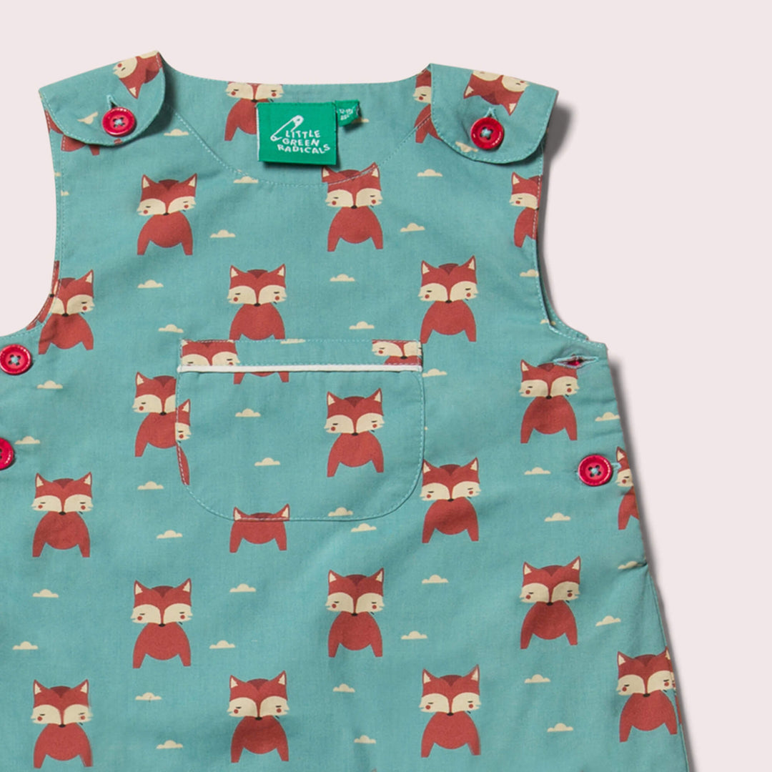 Night Time Foxes Explorer Dungarees