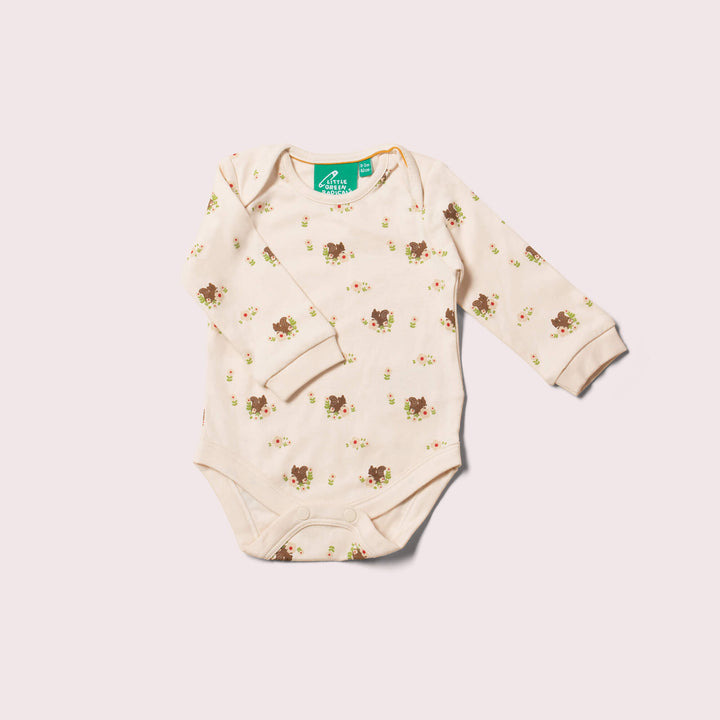 Autumn Squirrel Baby Body Set