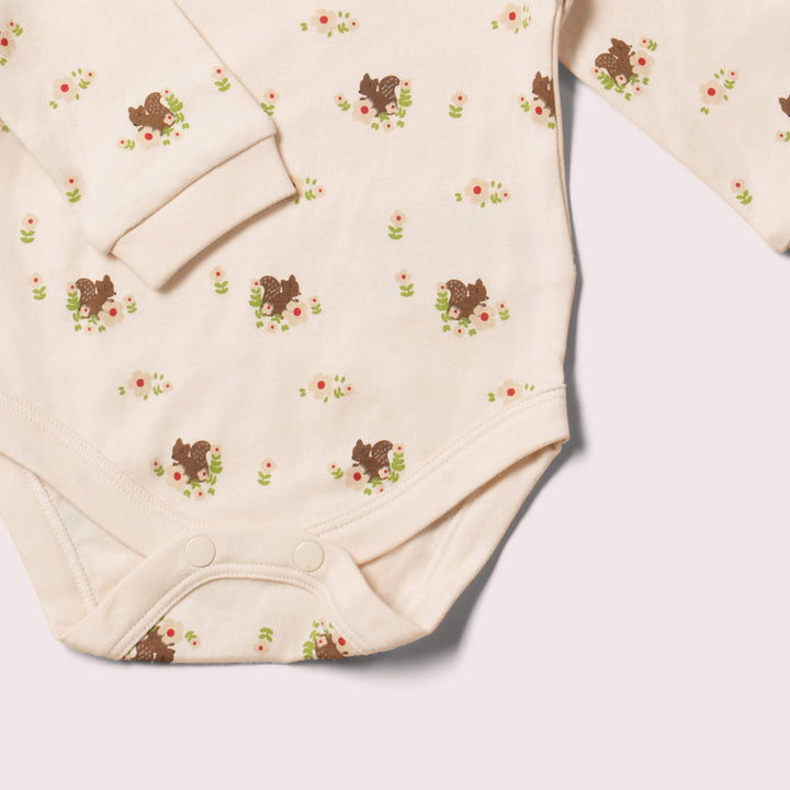 Autumn Squirrel Baby Body Set