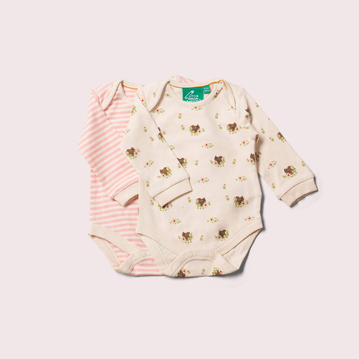 Autumn Squirrel Baby Body Set