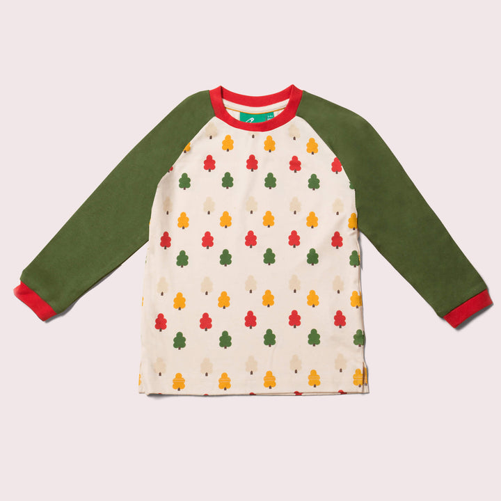 Autumn Trees Raglan T-Shirt