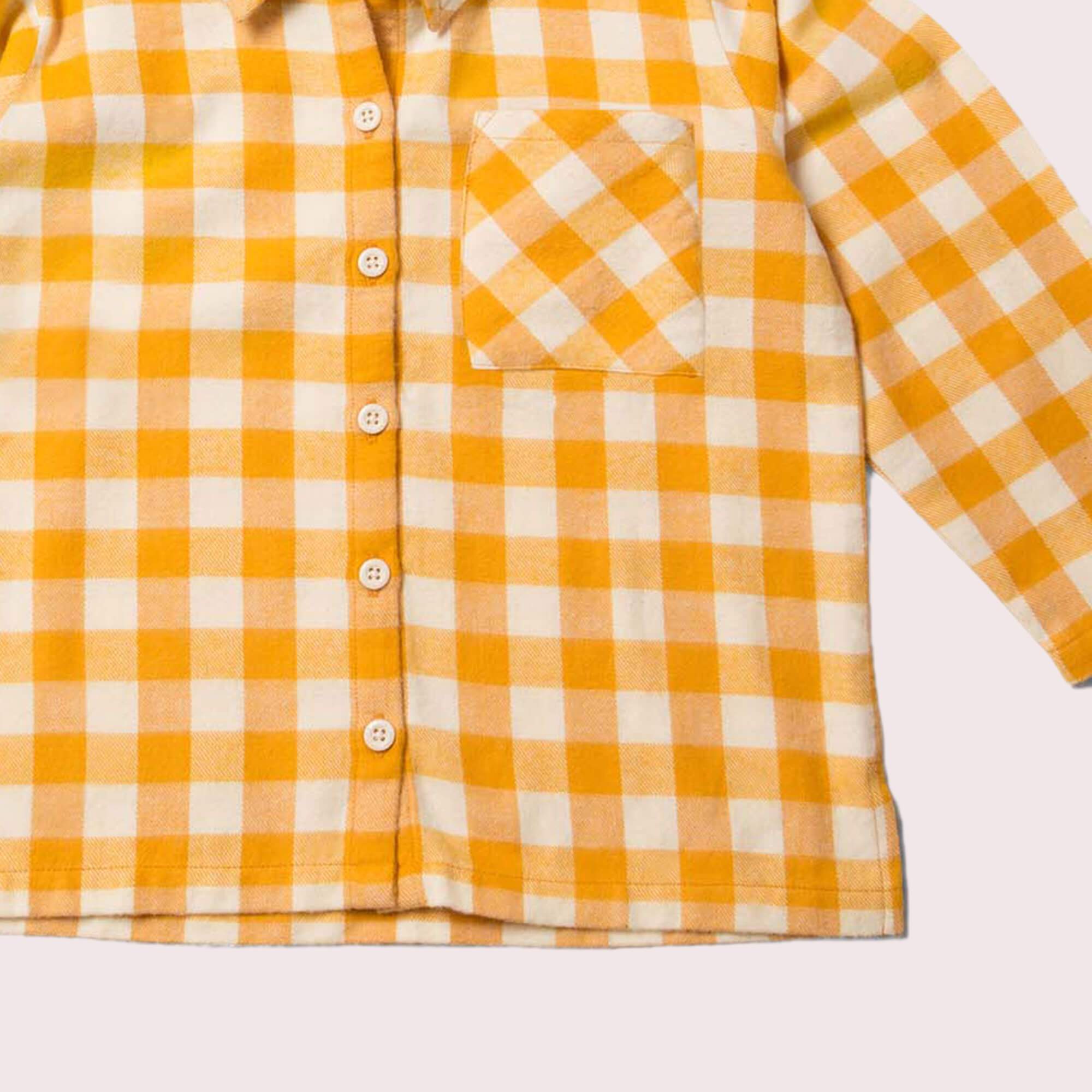 Golden Check Out & About Shirt