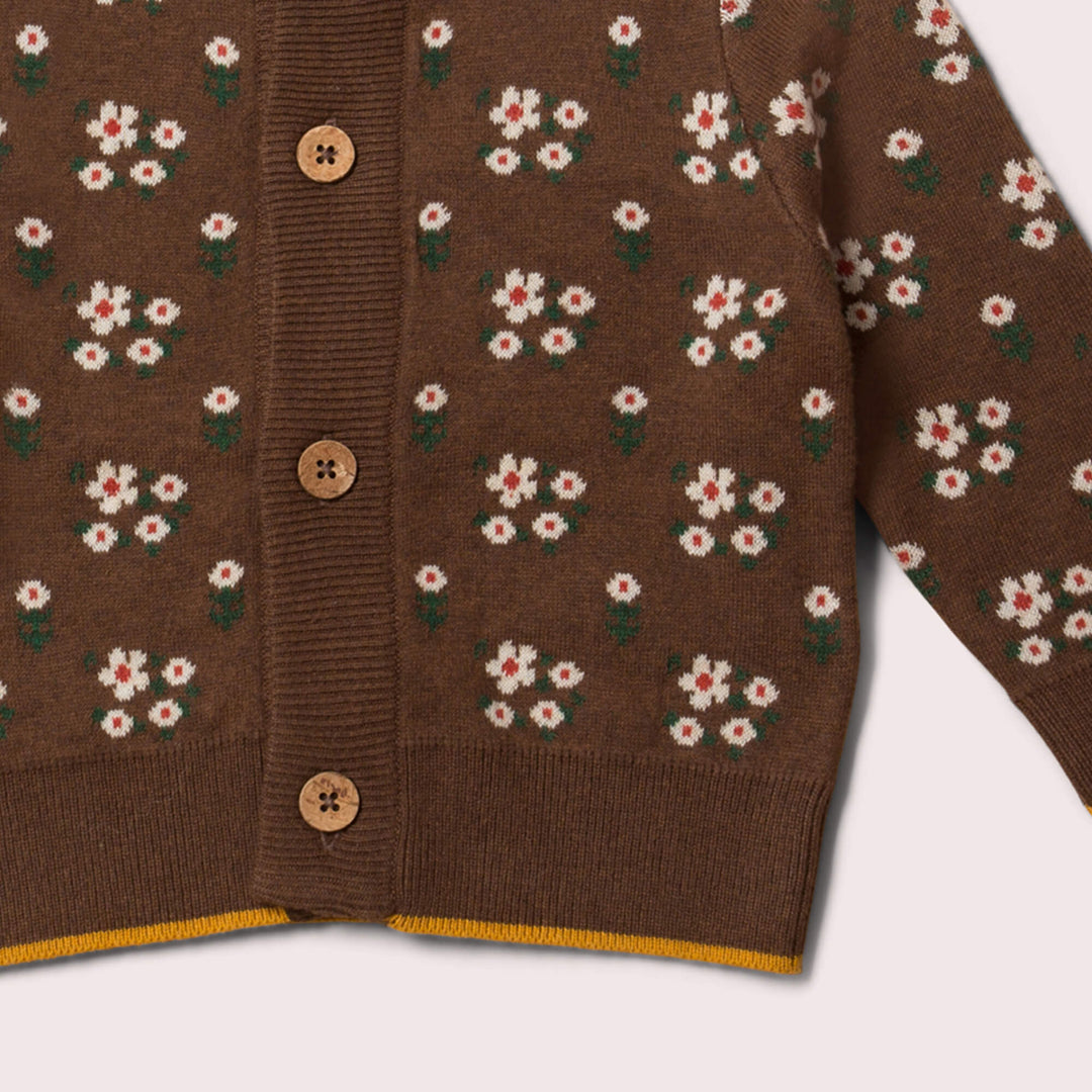 From One To Another Autumn Flowers Cardigan