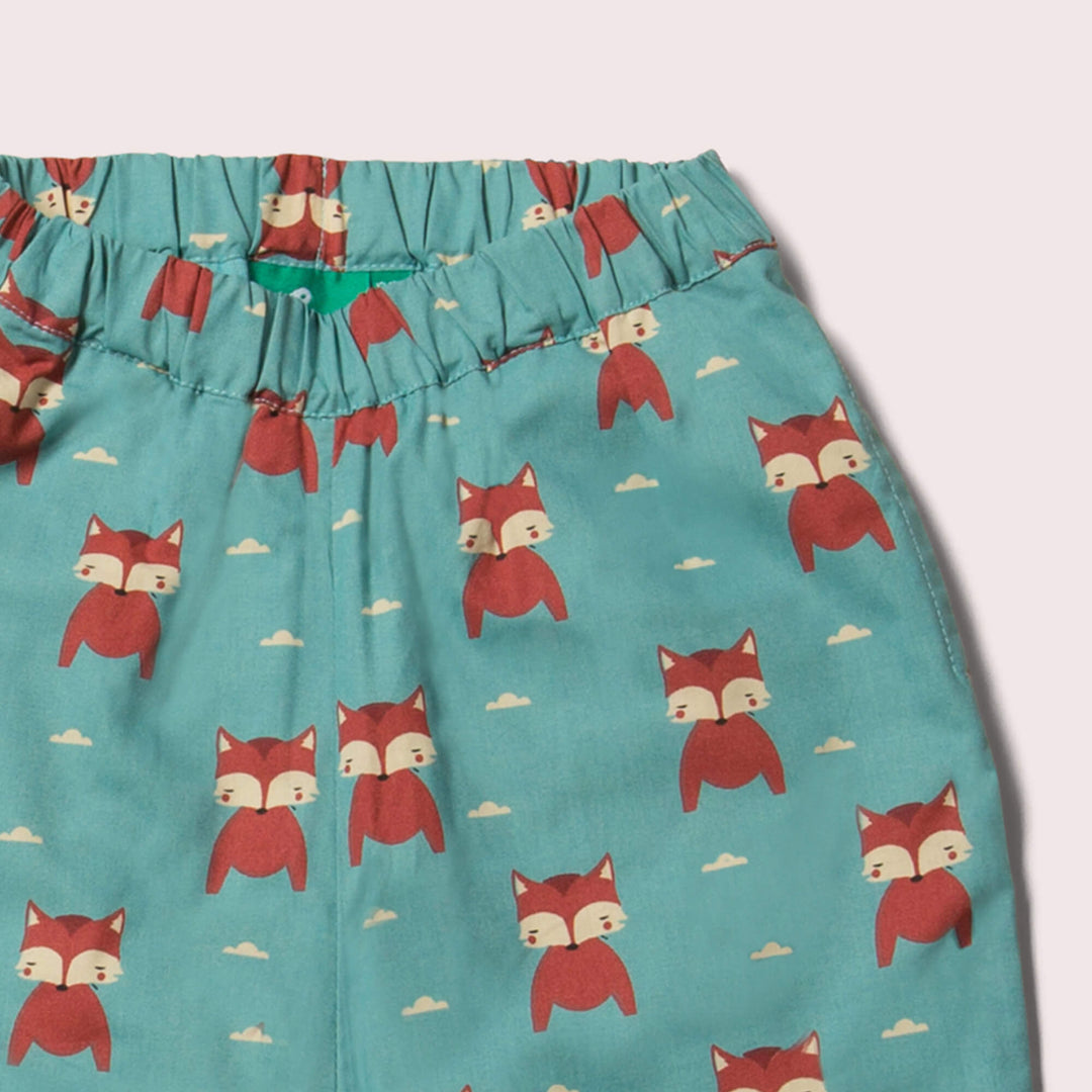 Night Time Foxes Cosy Jelly Bean Joggers