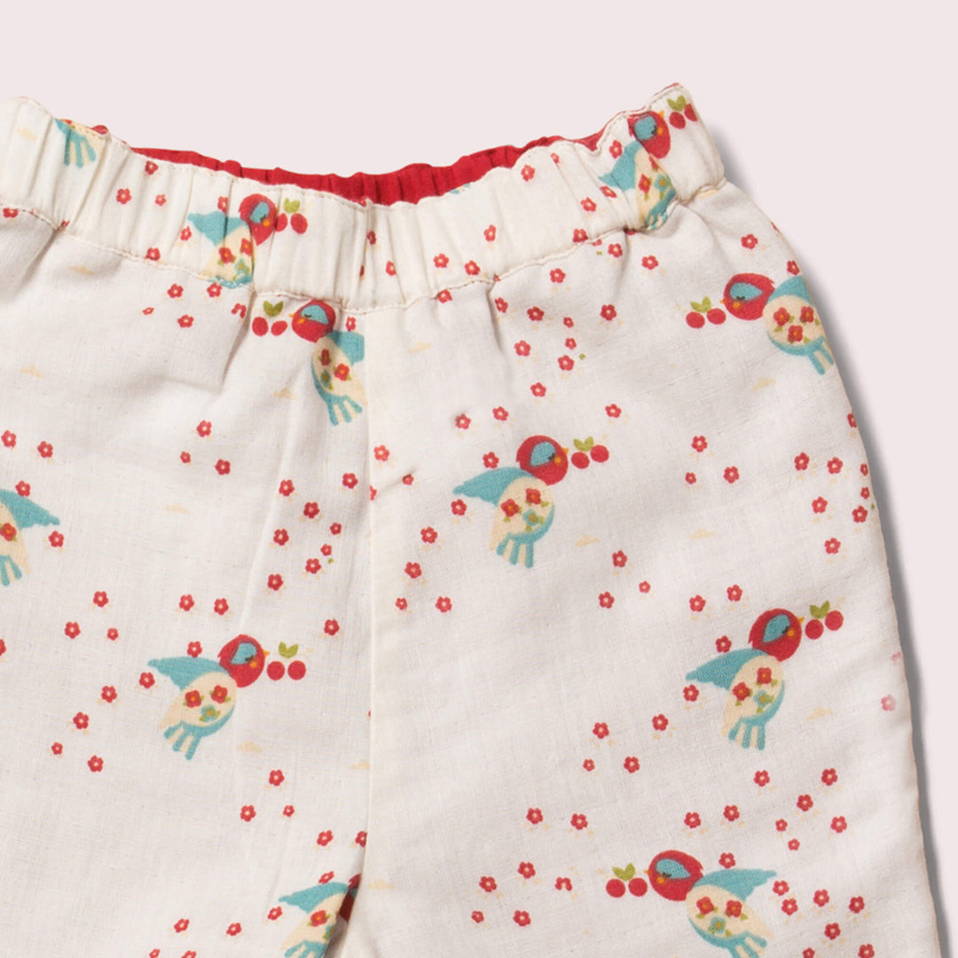 Cherry Blossom Day After Day Reversible Trousers