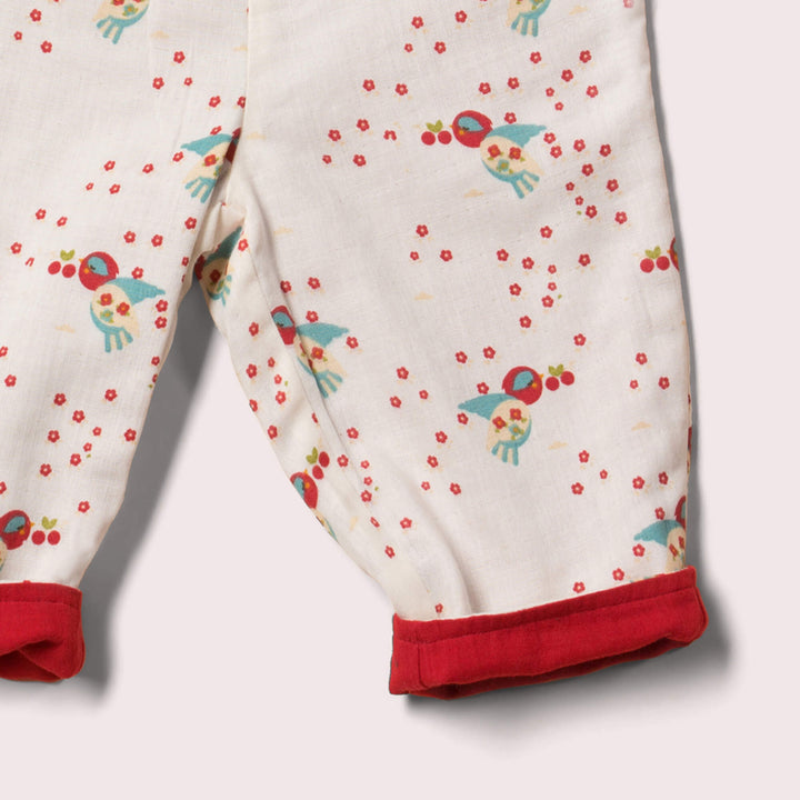 Cherry Blossom Day After Day Reversible Trousers