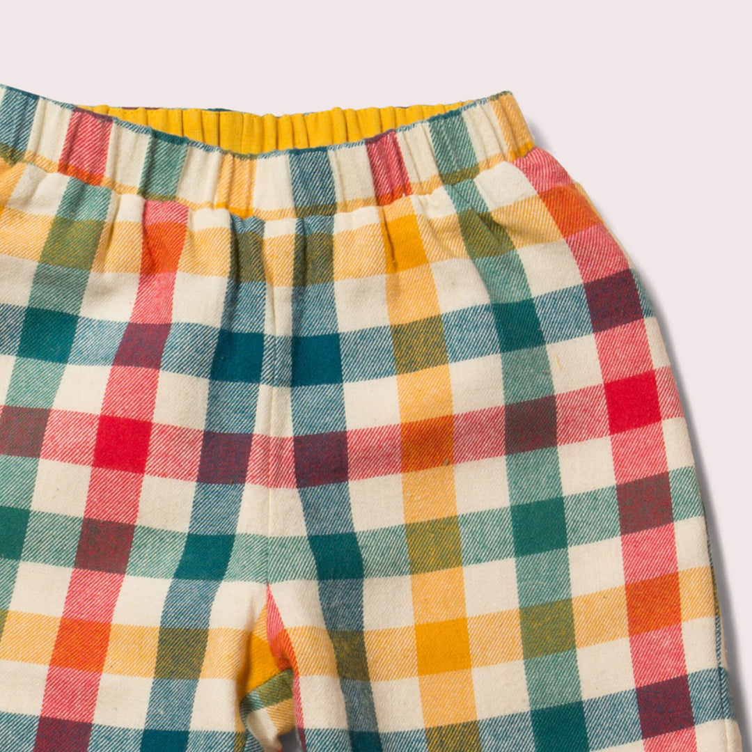 Winter Check After Day Reversible Trousers