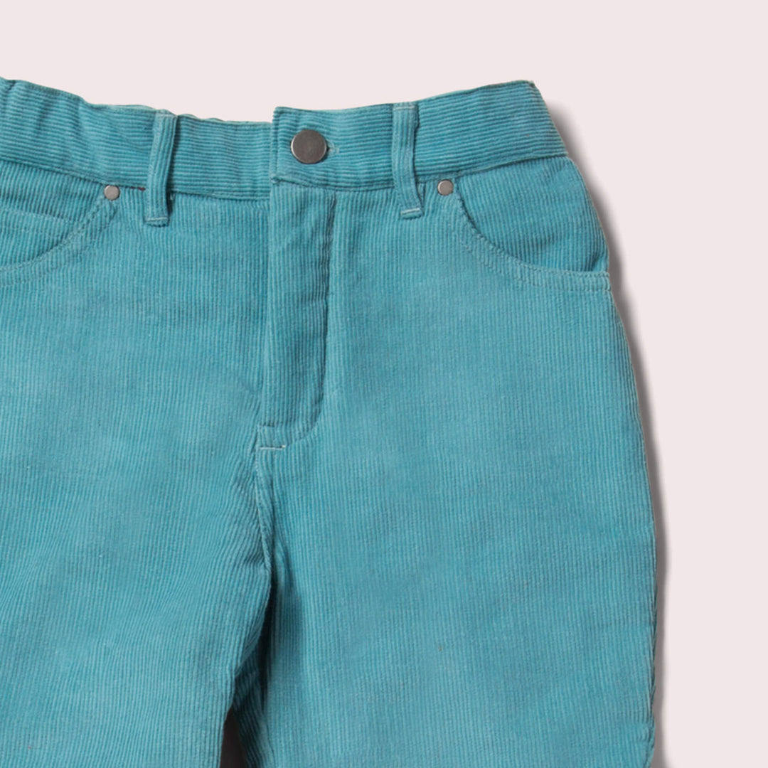 Soft Blue Cord Adventure Jeans