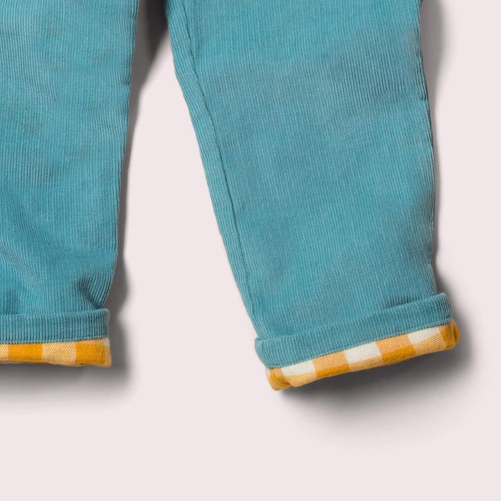 Soft Blue Cord Adventure Jeans