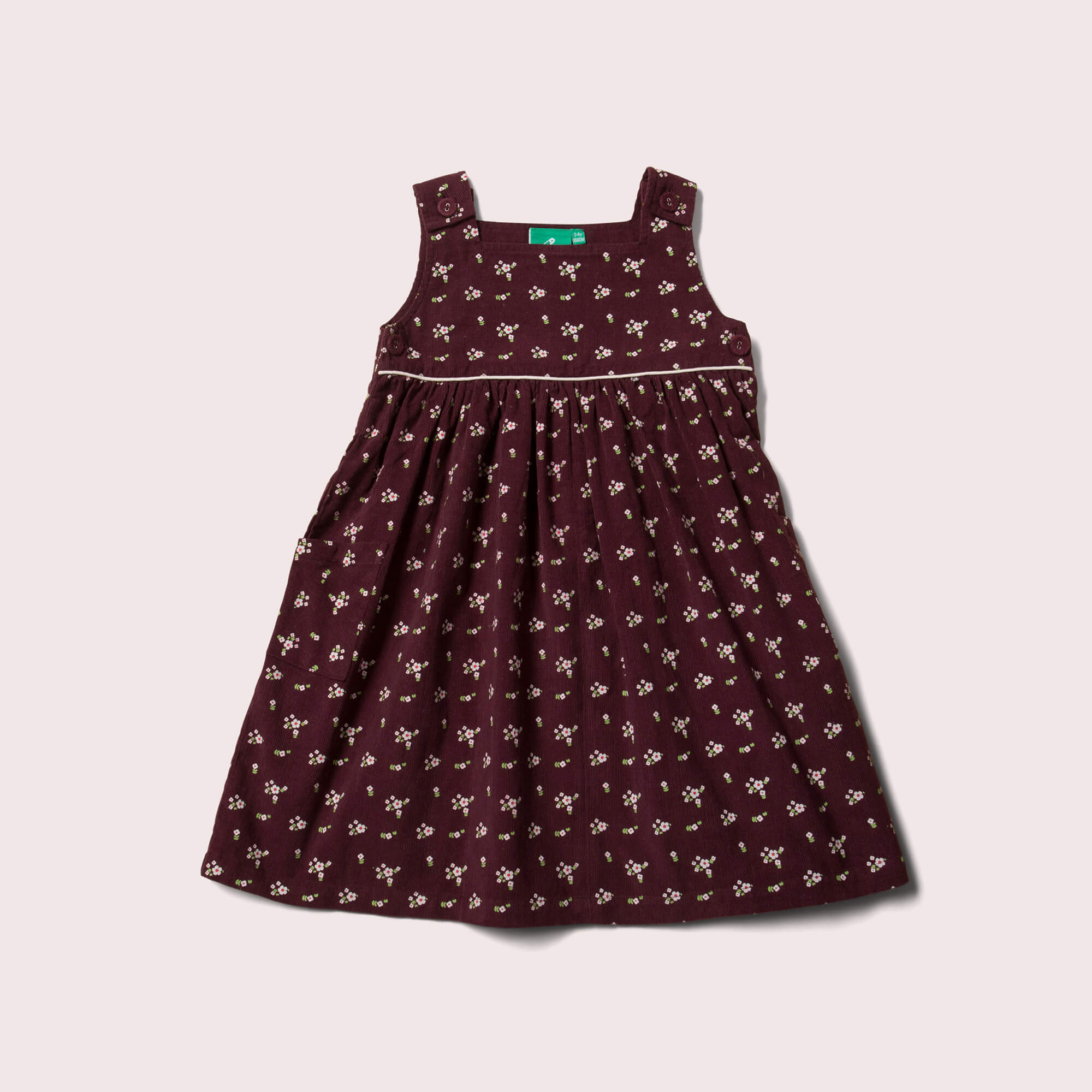 Plum Flowers Pinnie
