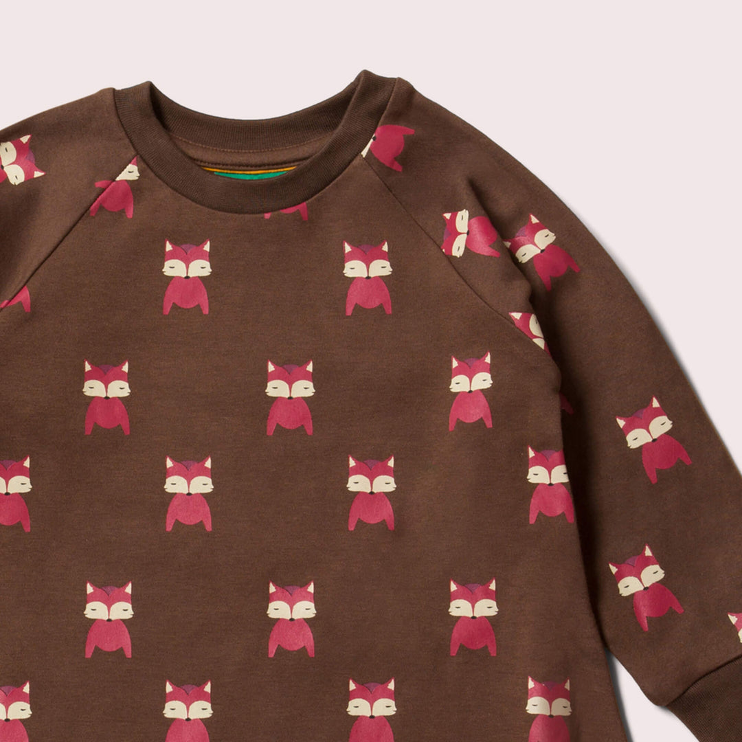 Autumn Foxes Snuggle Dress