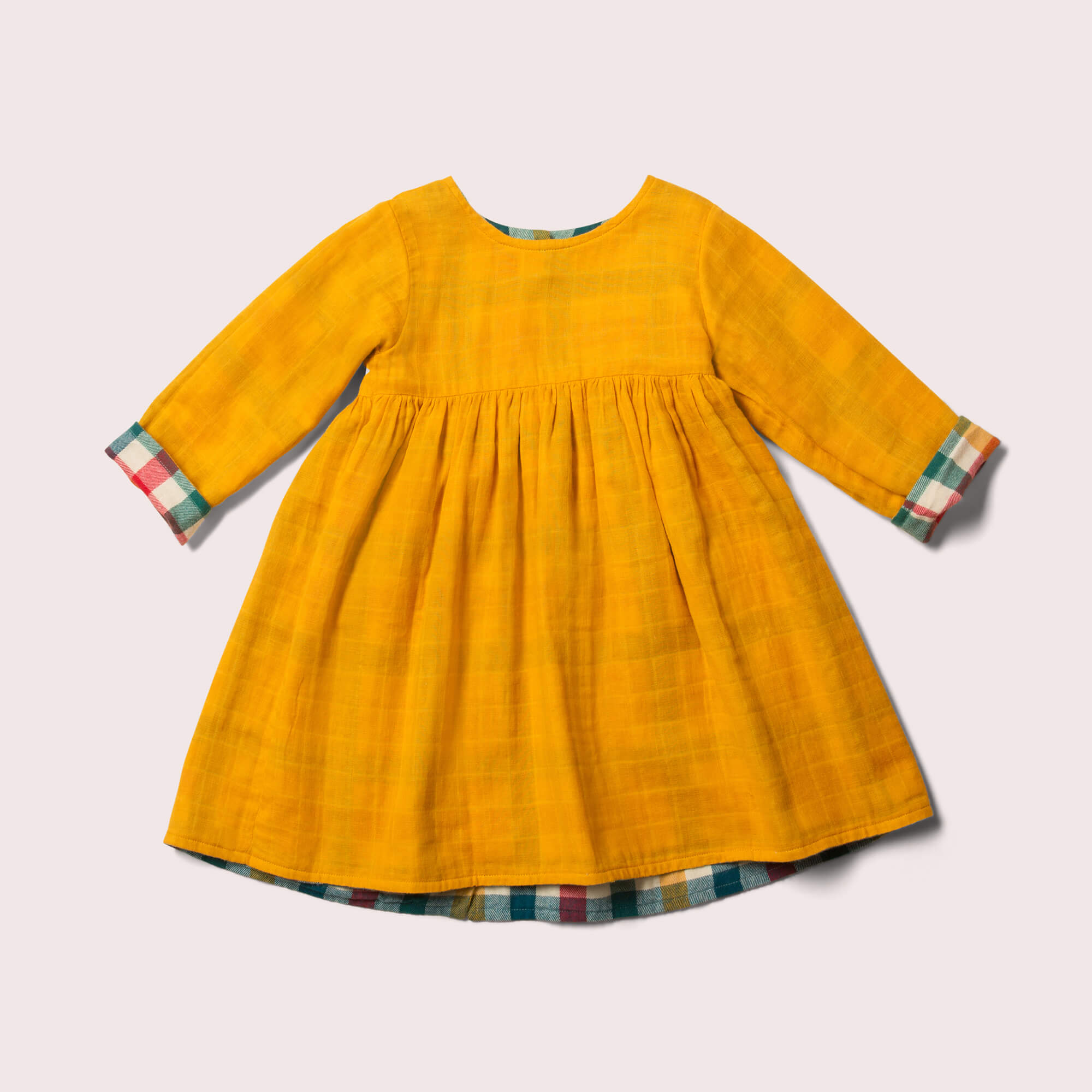 Winter Check Day After Day Reversible Dress