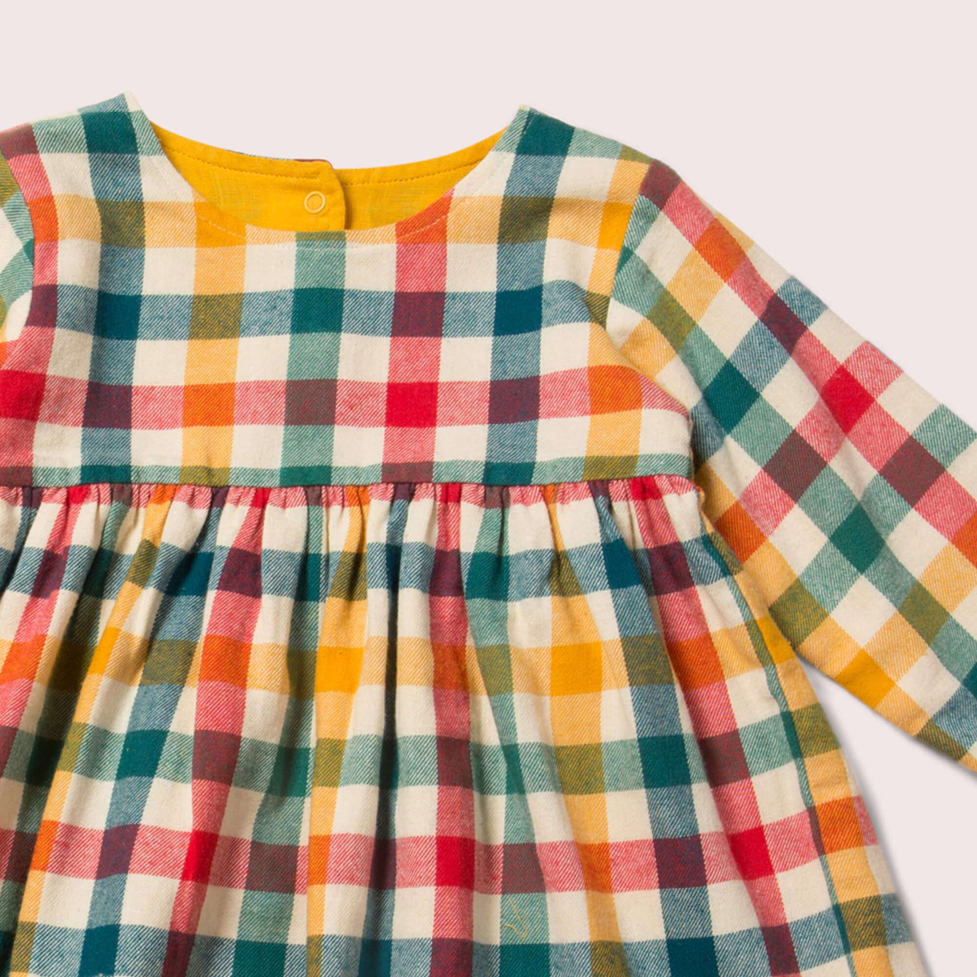 Winter Check Day After Day Reversible Dress