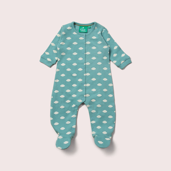 Fluffy Cloud Organic Babygrow