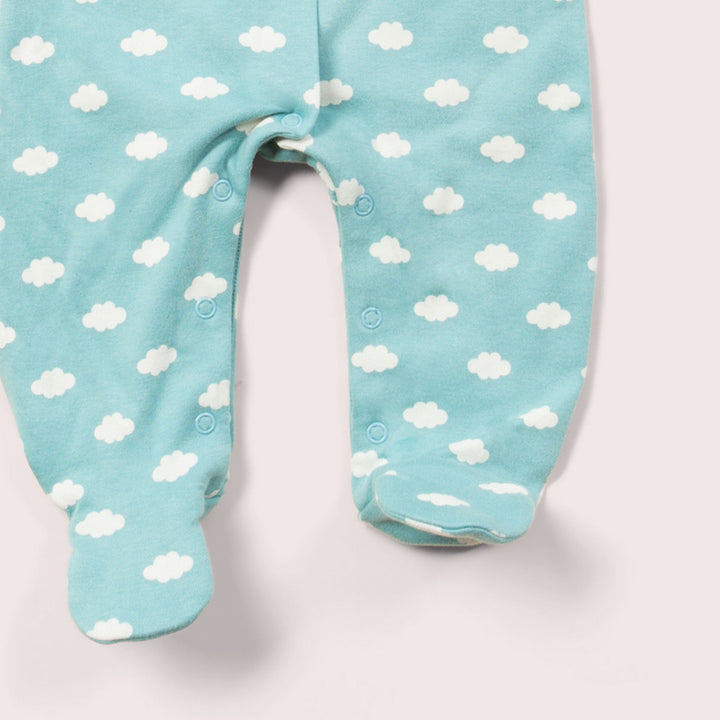 Fluffy Cloud Organic Babygrow