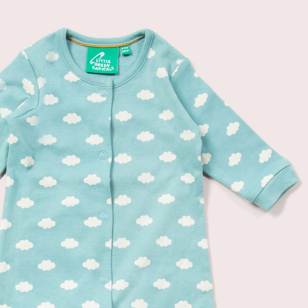 Fluffy Cloud Organic Babygrow