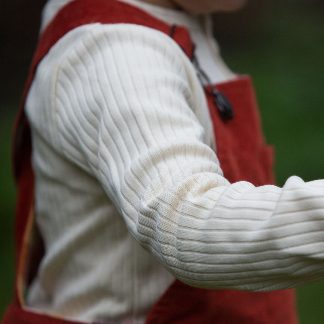 Embroidered Apple Classic Corduroy Dungarees