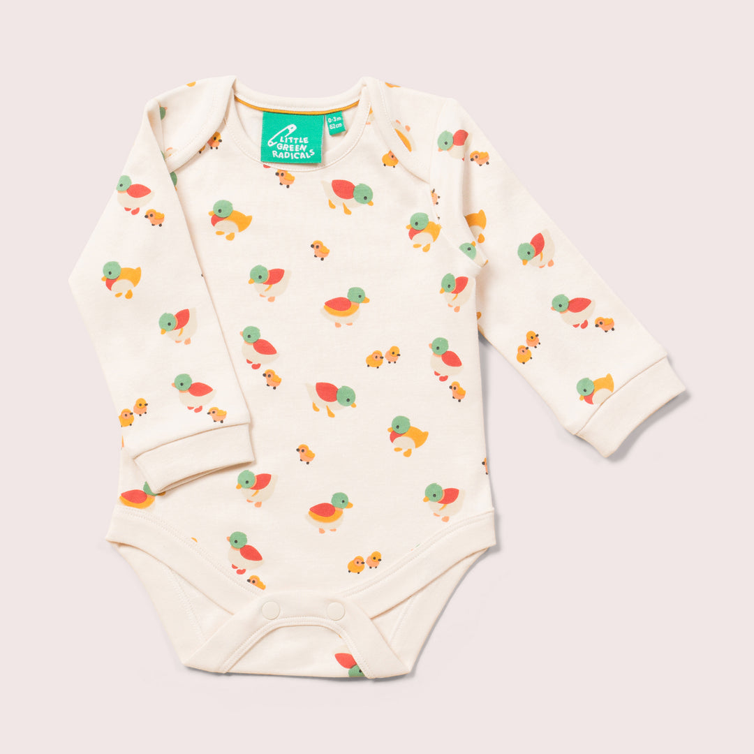 Weather For Ducks Organic Baby Bodysuit Set - 2 Pack